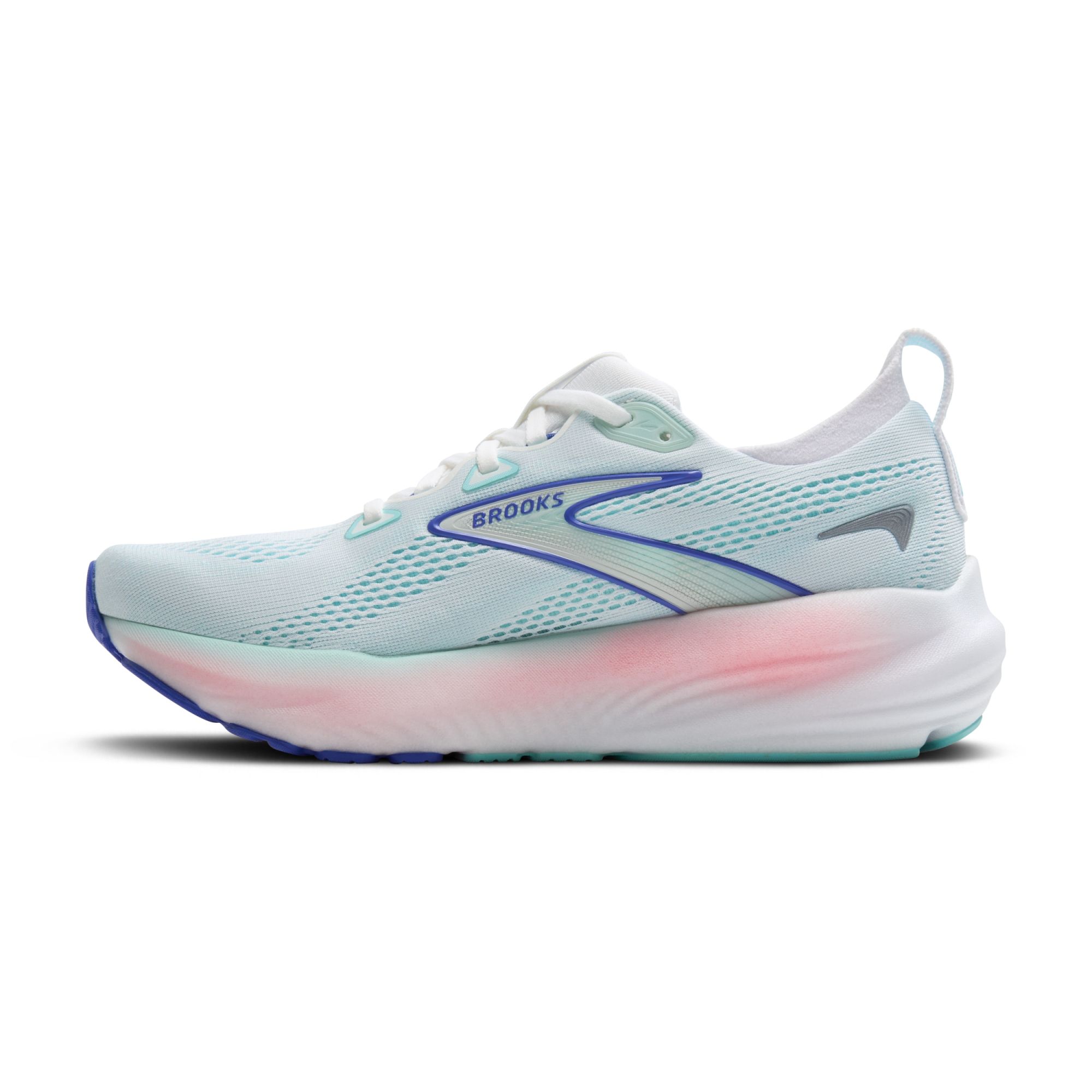 Brooks W Glycerin 22 white/limpet shell/amparo blue white 3