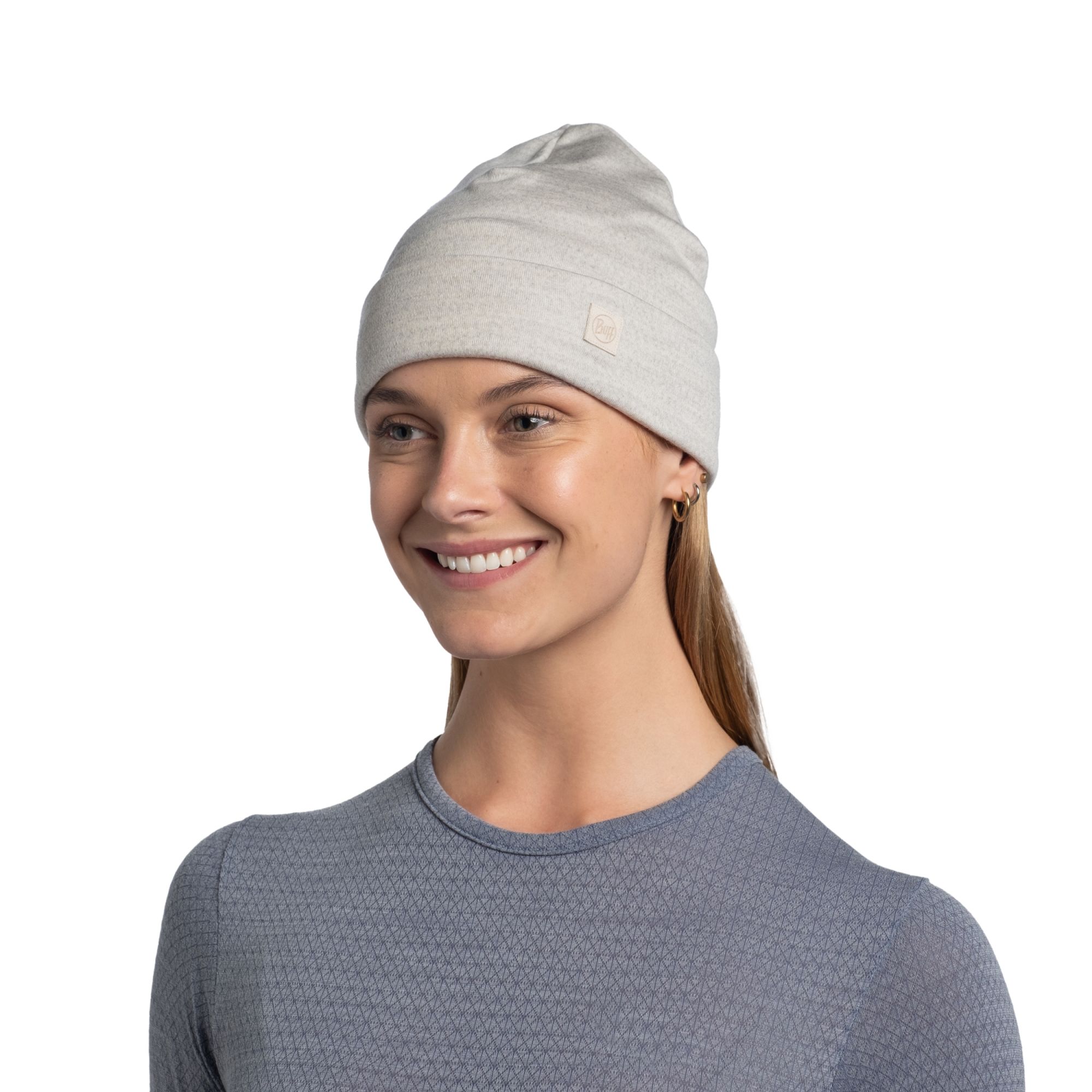 Buff Merino Heavyweight Beanie cloud 3