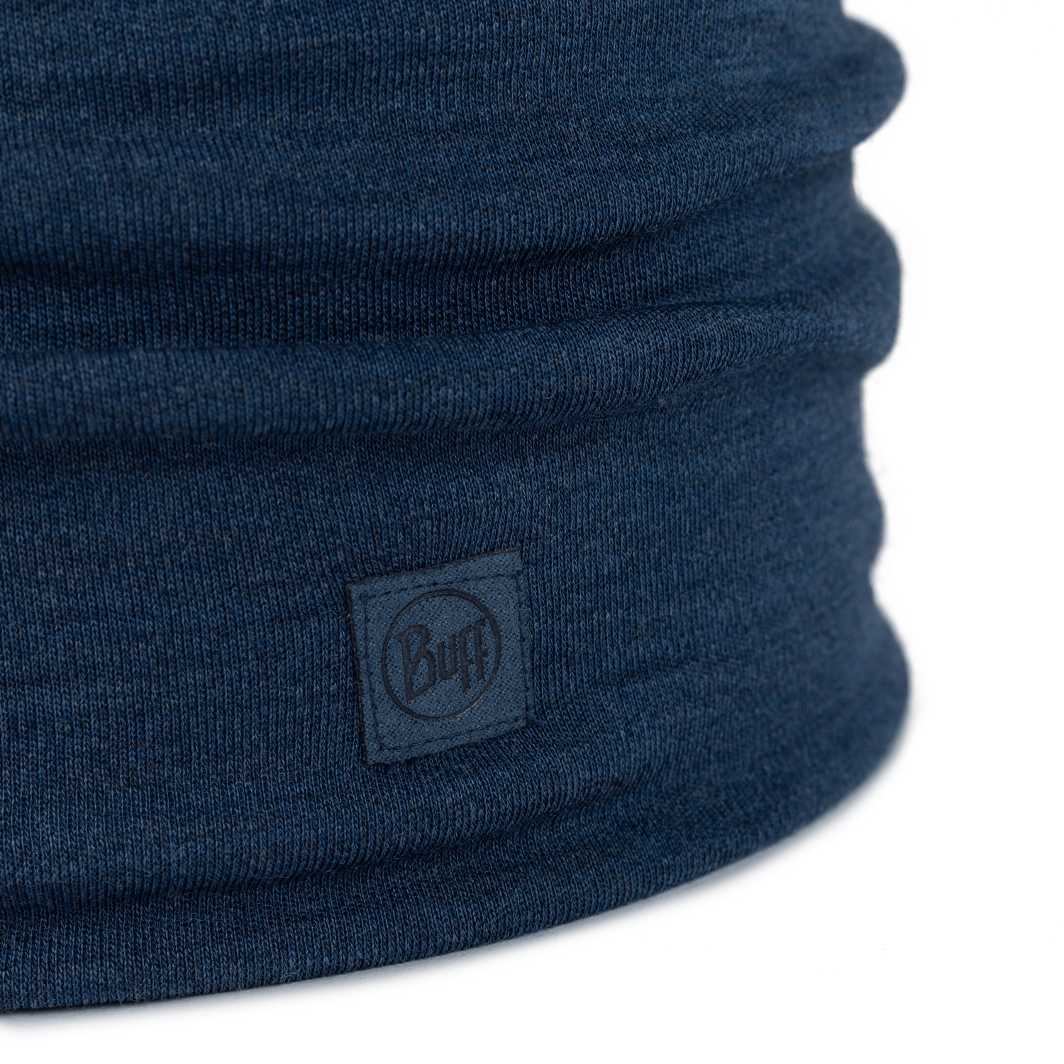 Buff Merino Heavyweight Multifunktionstuch melange nightblue 3