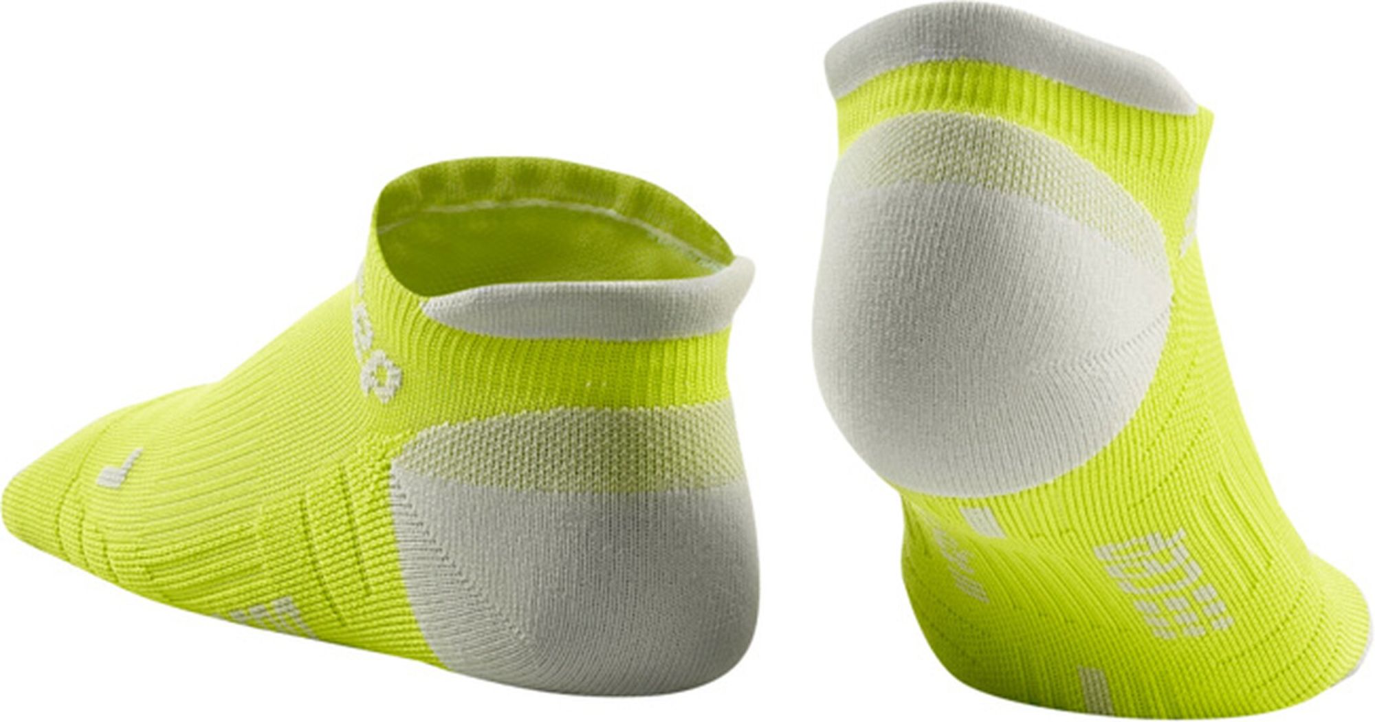 Cep No Show Socks 3.0 lime/light grey grey 3