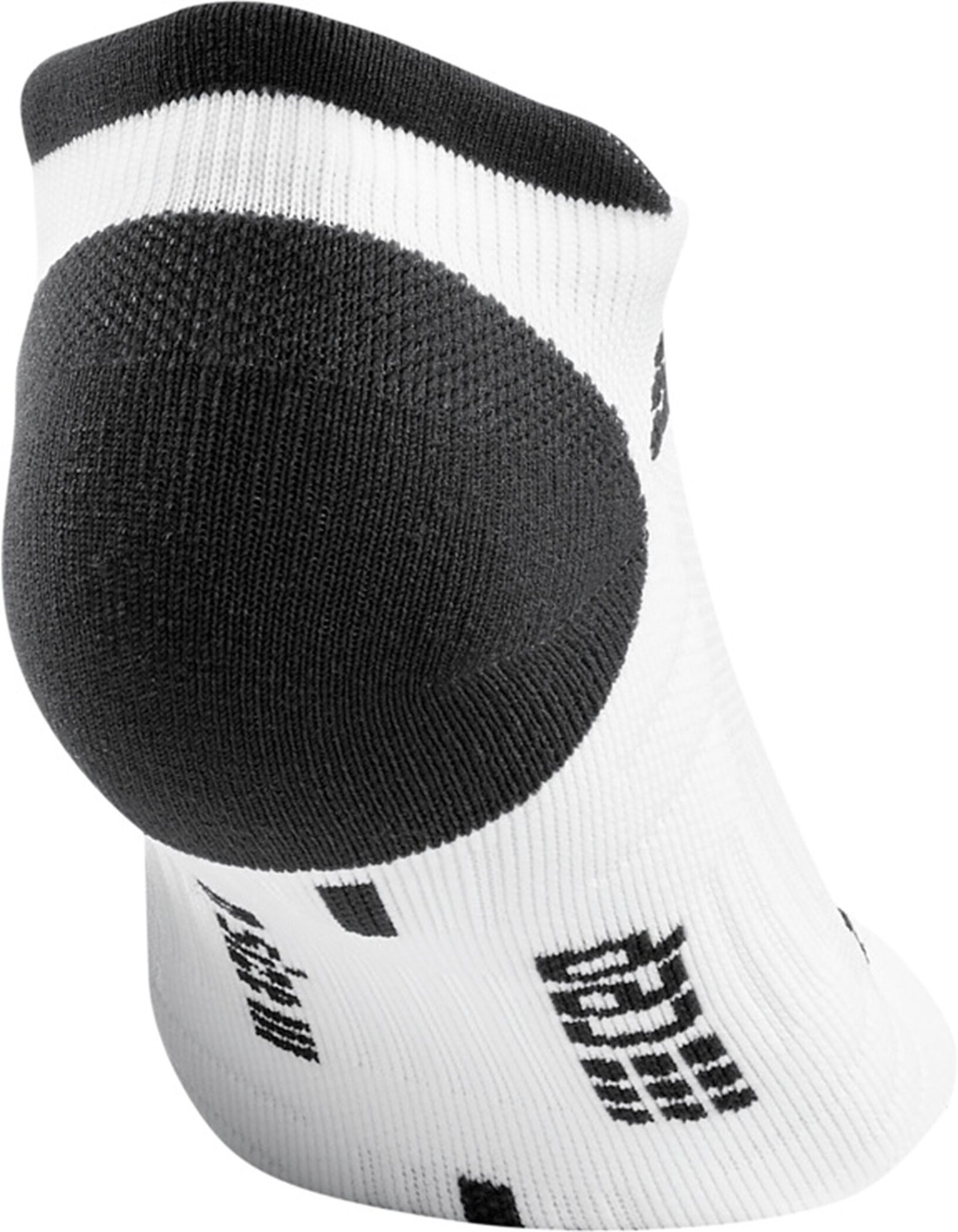 Cep No Show Socks 3.0 white/dark grey dark grey 3