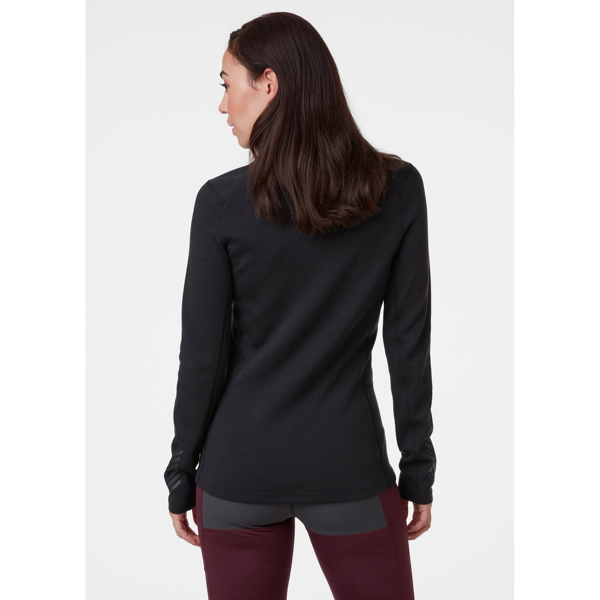 Helly Hansen W Lifa Merino Midweight Crew black black 3