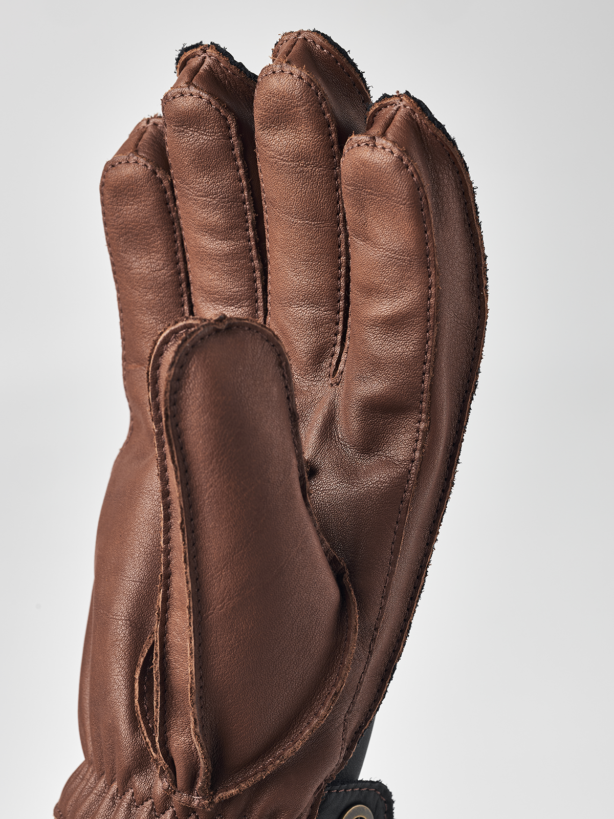 Hestra Wakayama 5-Finger navy/brown brown 3