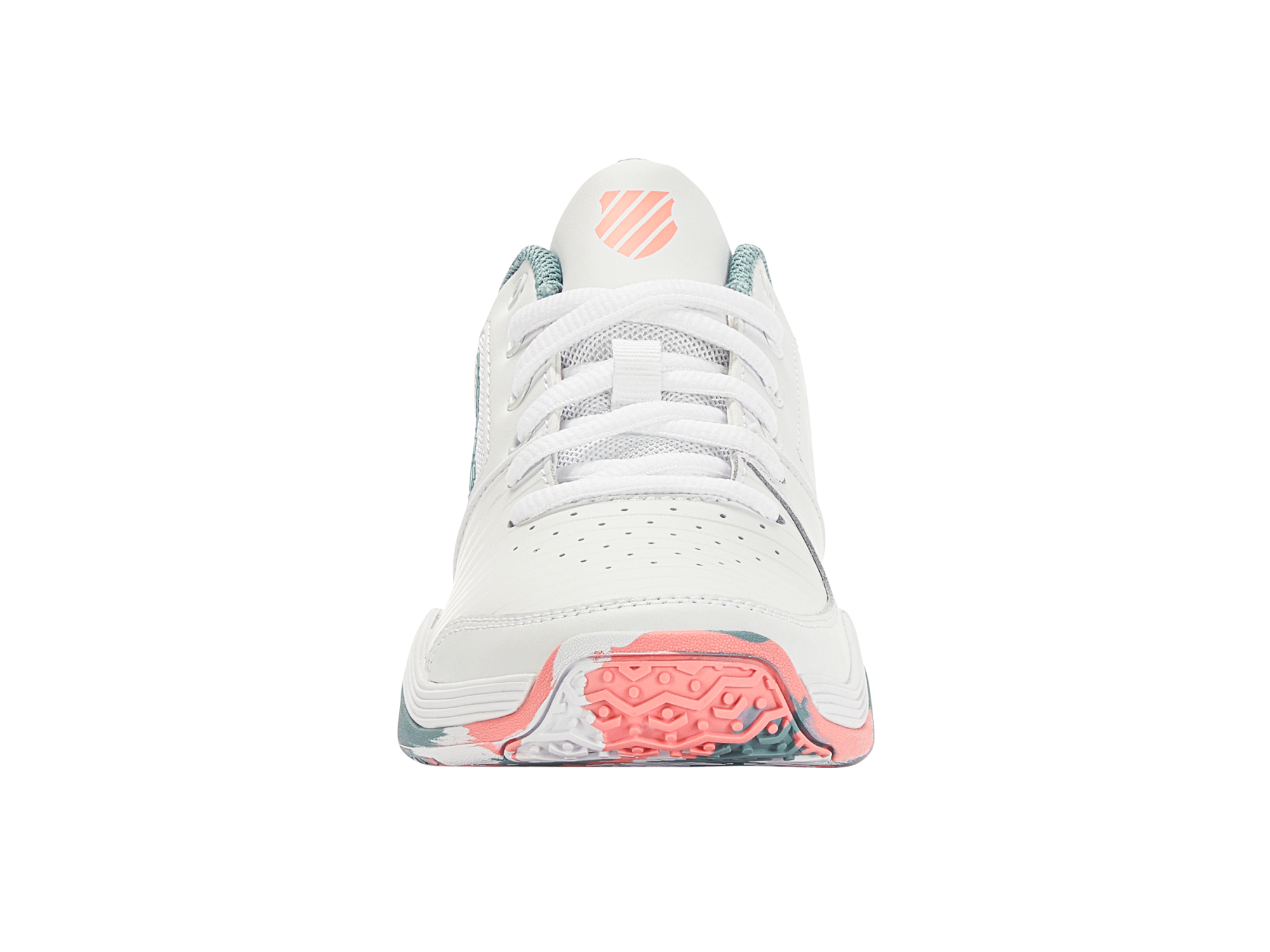 K-Swiss JR Court Express Omni white/blue/desert flower white 3