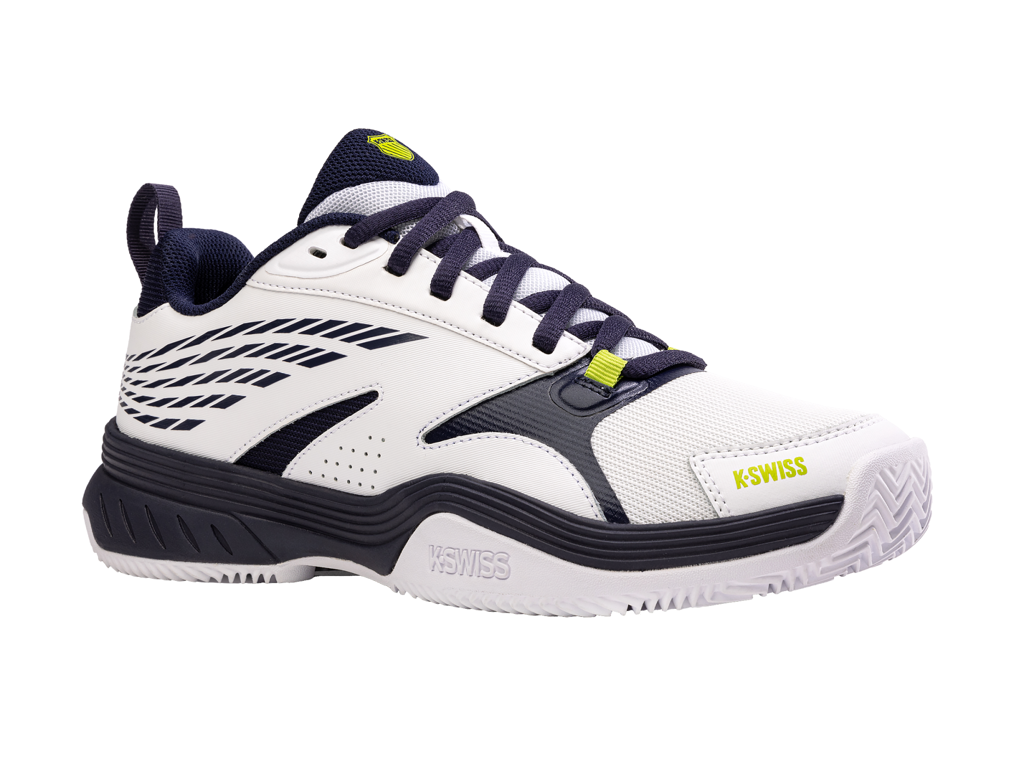K-Swiss Speedex HB white/peacoat/lime green green 3