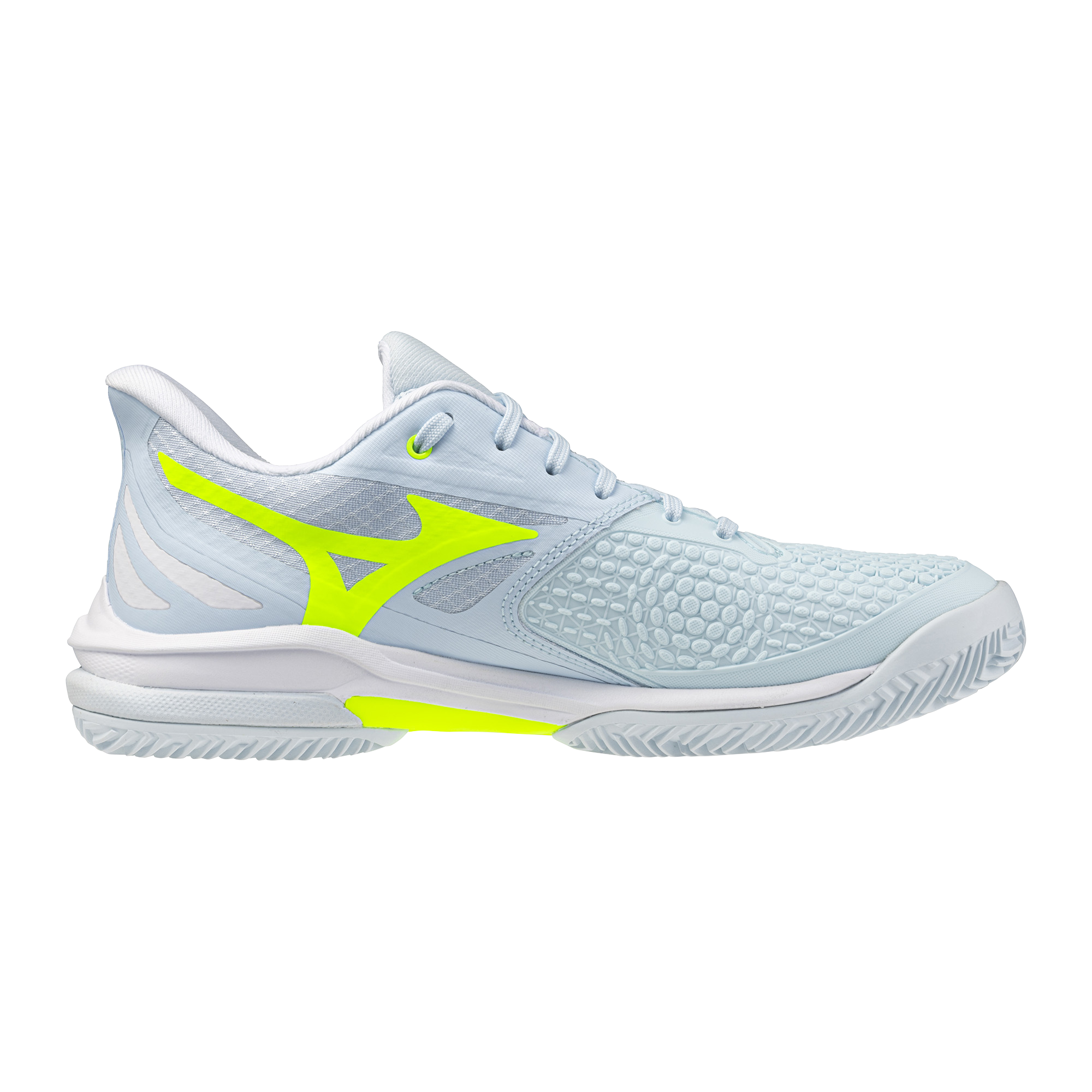 Mizuno W Wave Exceed Tour 7 ice water/lightning yellow/white 3