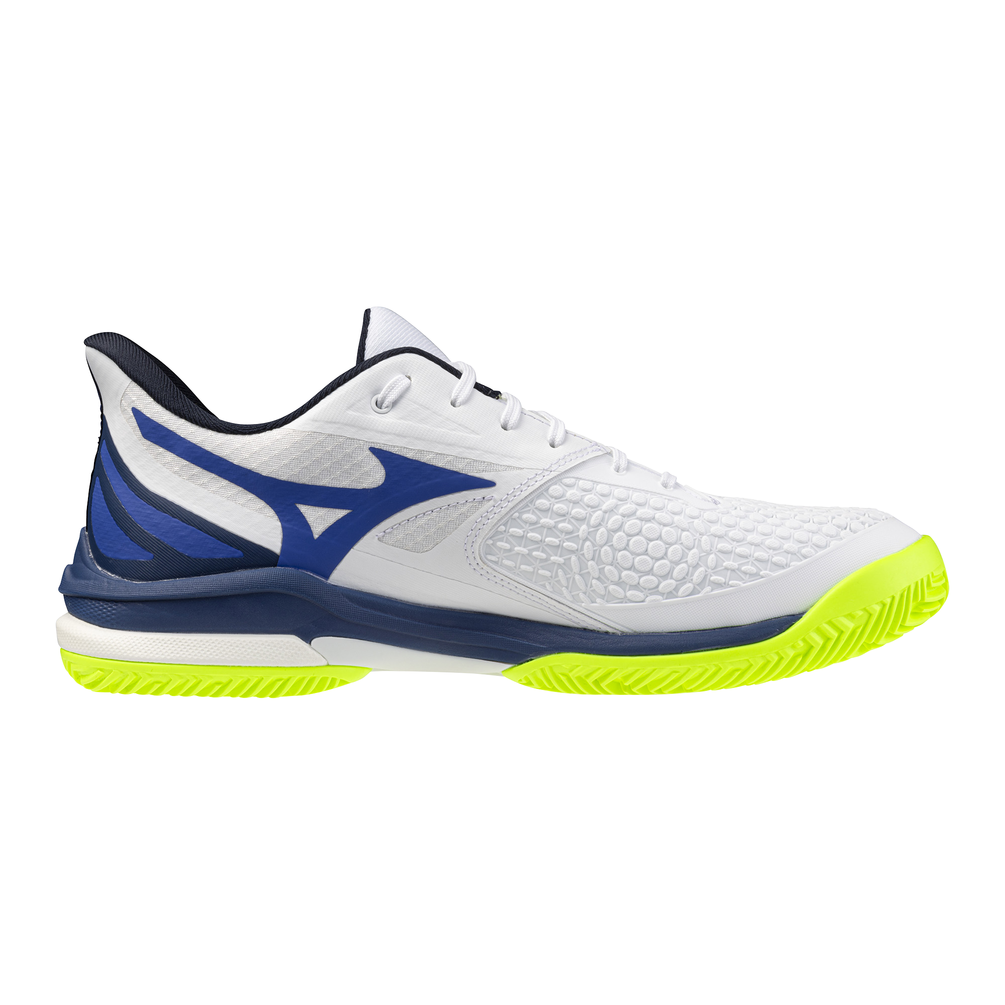 Mizuno Wave Exceed Tour 7 CC white/dazzling blue/yellow 3