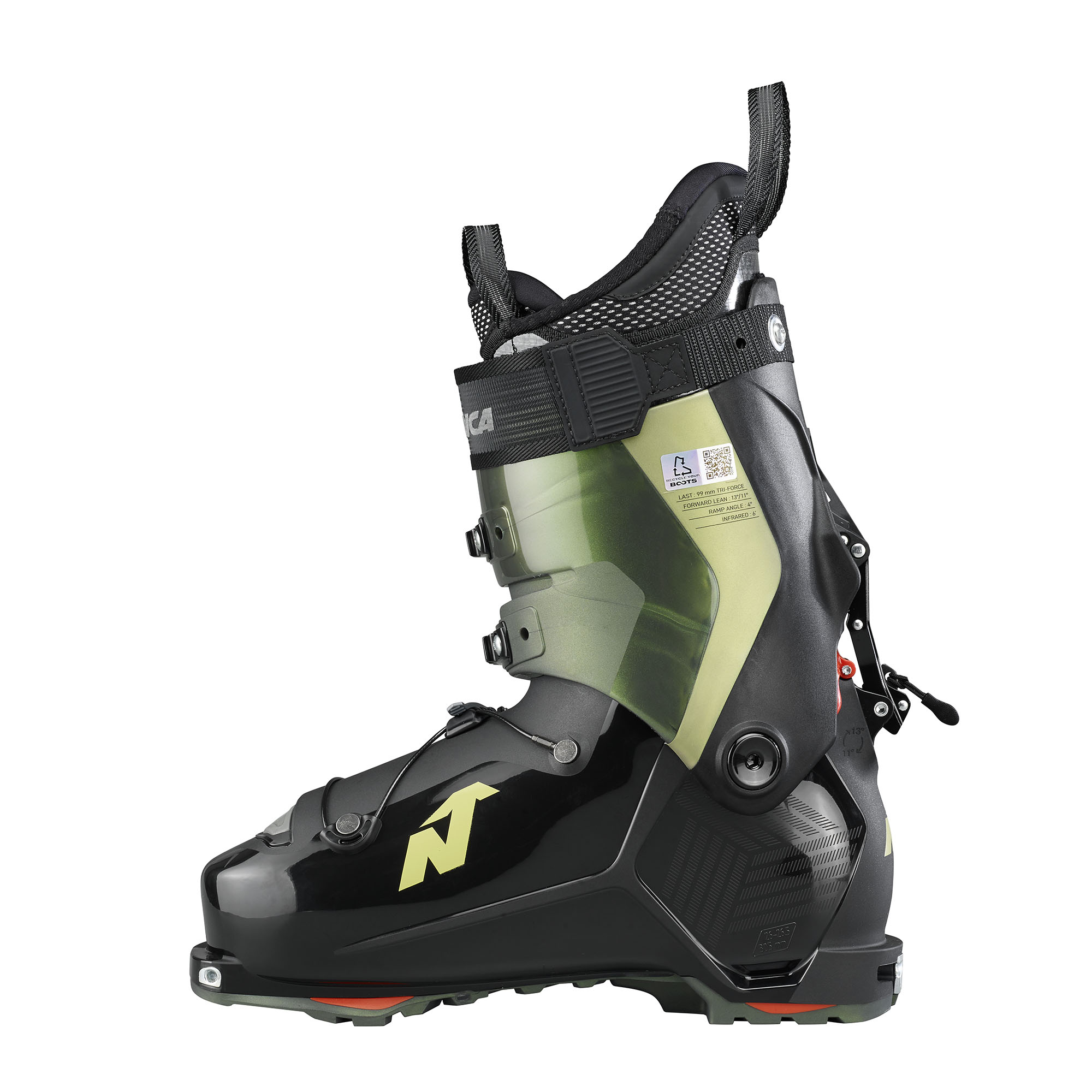 Nordica Unlimited 130 DYN GW black irid/green/red green 3