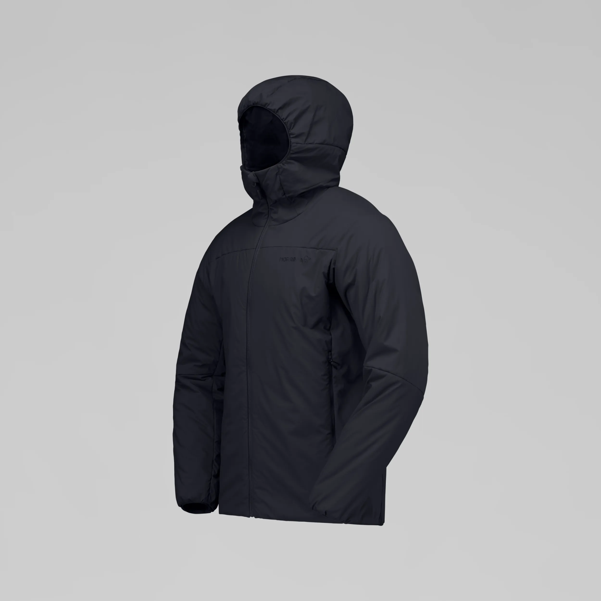 Norrona Femund Thermo60 Zip Hood caviar black 3