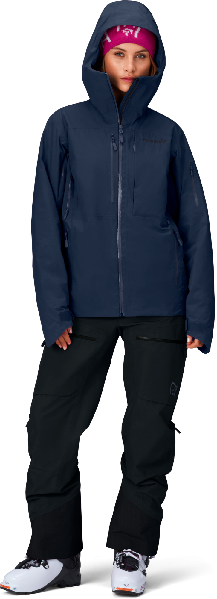 Norrona W Lofoten GTX Insulated Jacket indigo night blue indigo 3