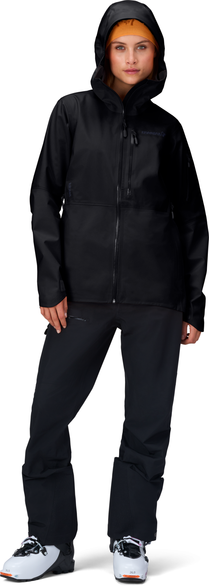 Norrona W Lofoten GTX Jacket caviar black 3