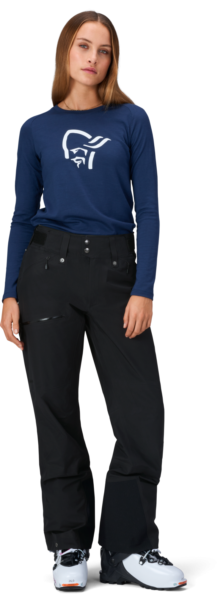 Norrona W Lofoten GTX Pants caviar black 3