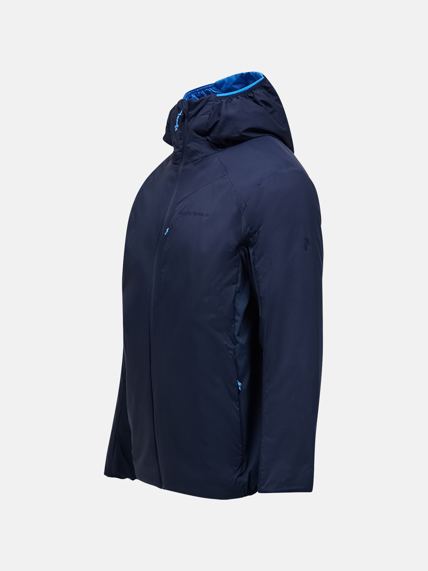 PeakPerformance Freelight Reversible Insulated Hood Jacket blue shadow/azure ascent 3