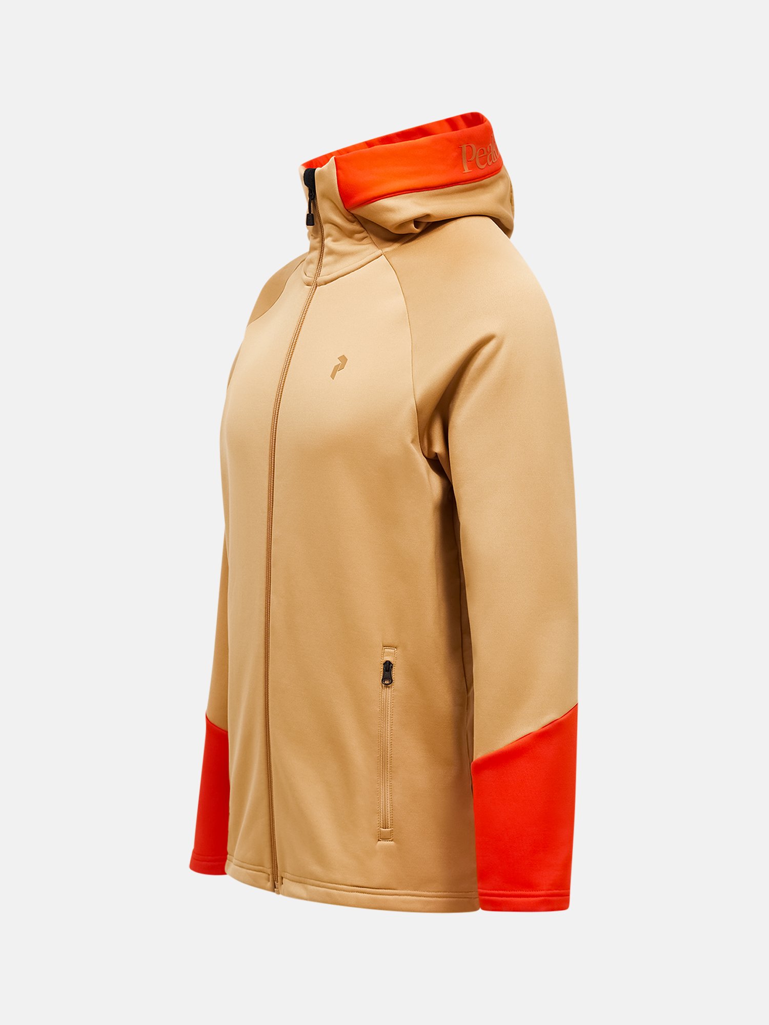 PeakPerformance Rider Essential Zip Hood sierra sand/solar burst 3
