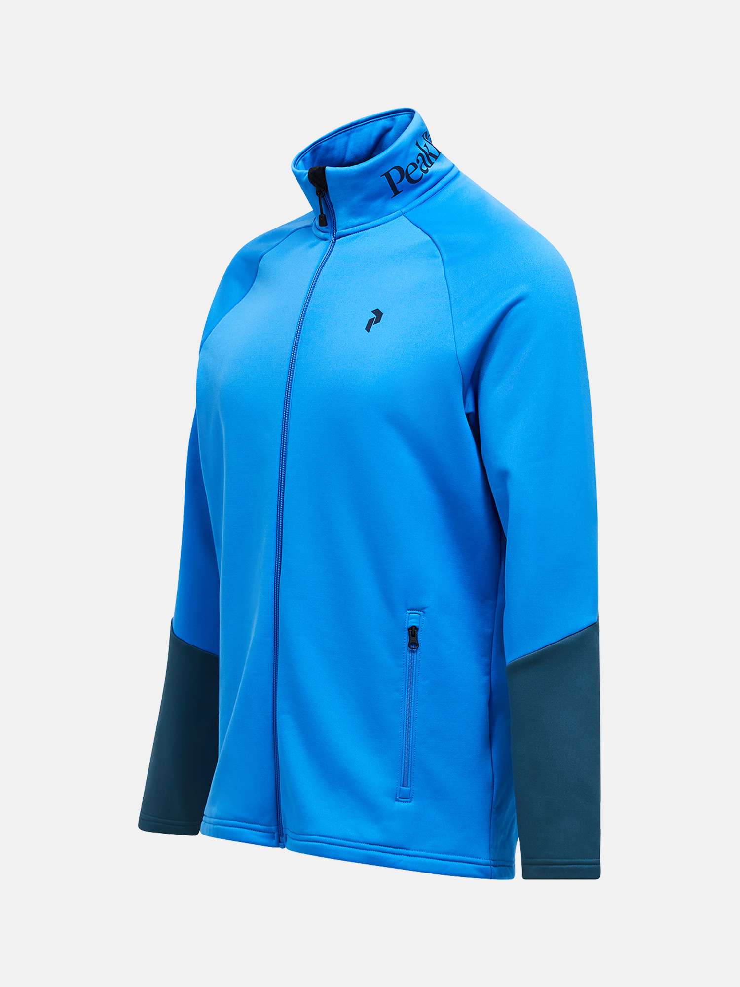 PeakPerformance Rider Essential Zip Jacket azure ascent/meadow moss 3