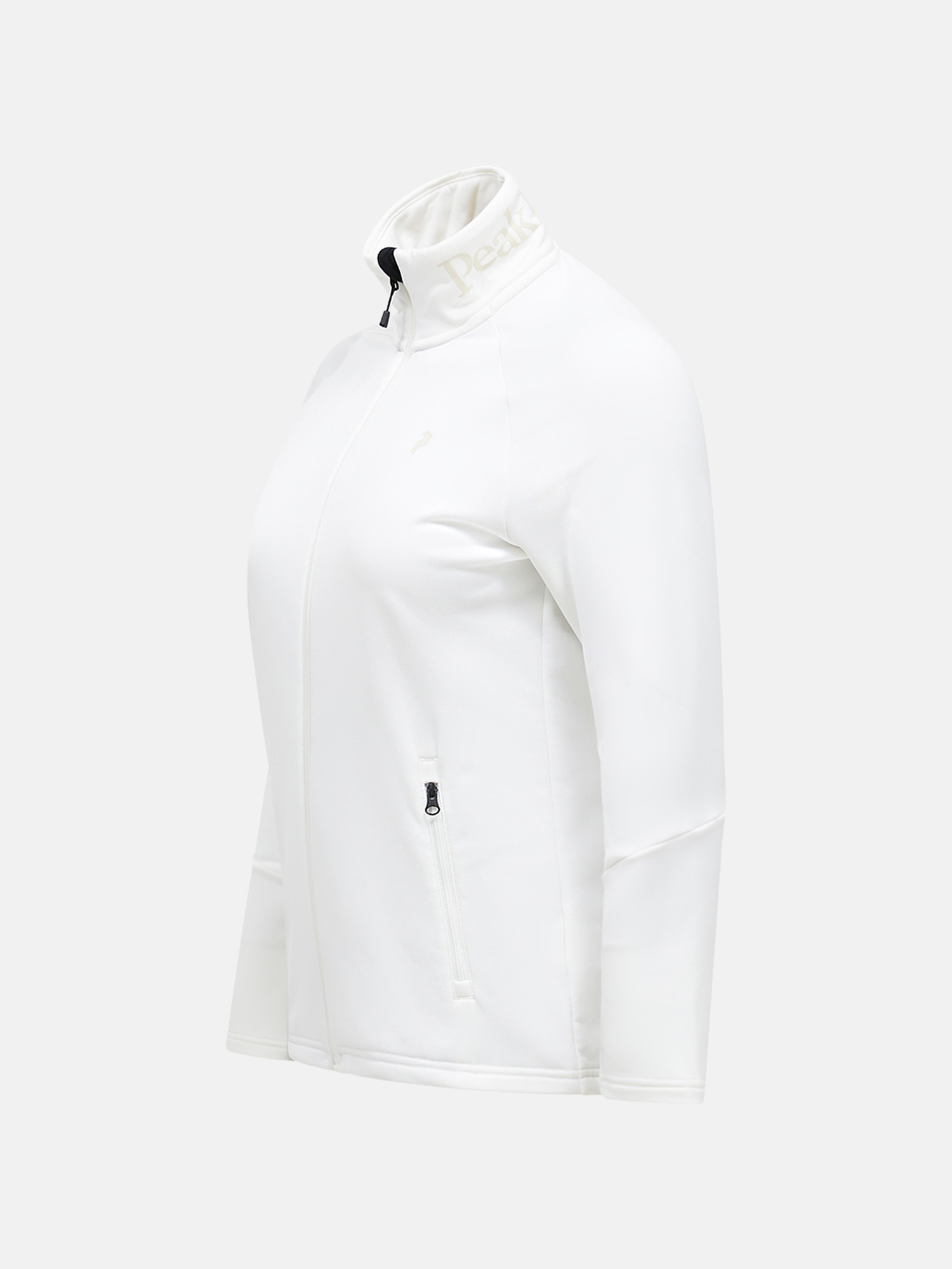 PeakPerformance W Rider Essentials Zip Jacket offwhite/offwhite 3