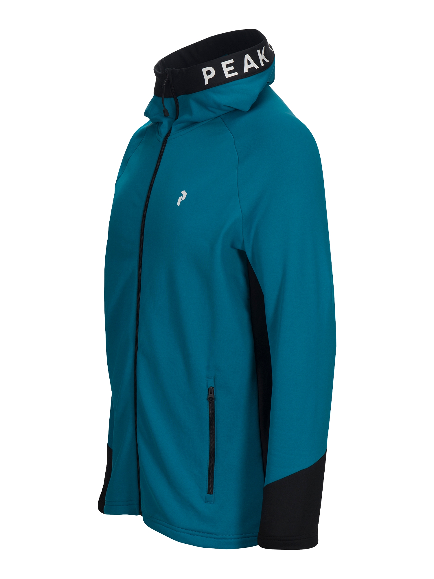 Peak Performance Rider Zip Hood deep aqua aqua 3