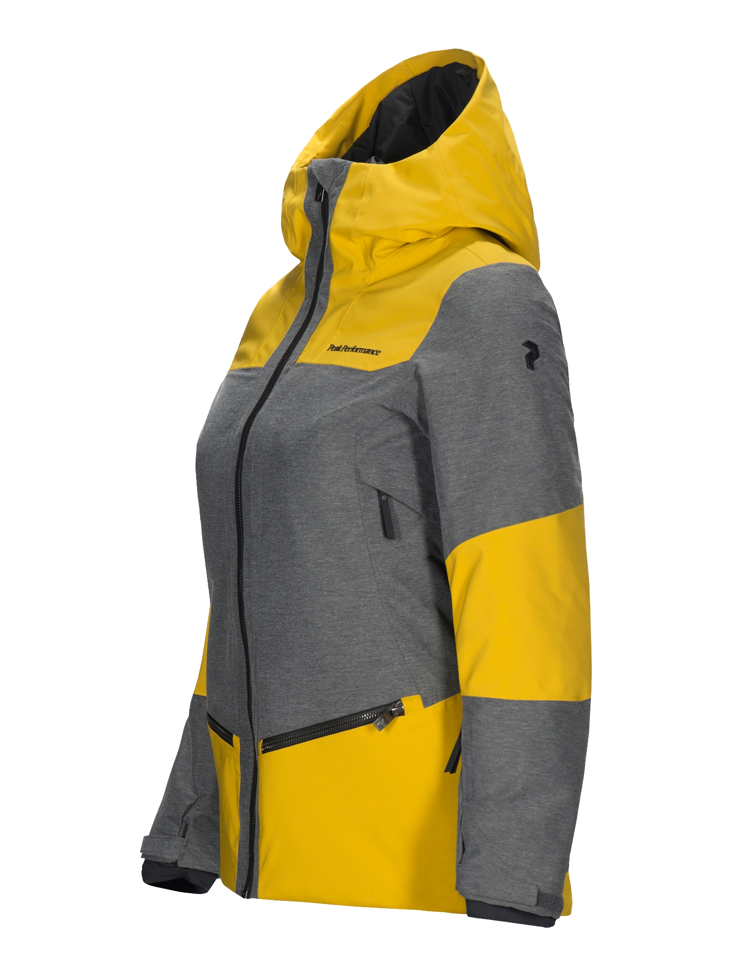 Peak Performance W Balmaz Jacket yellow flow yellow 3