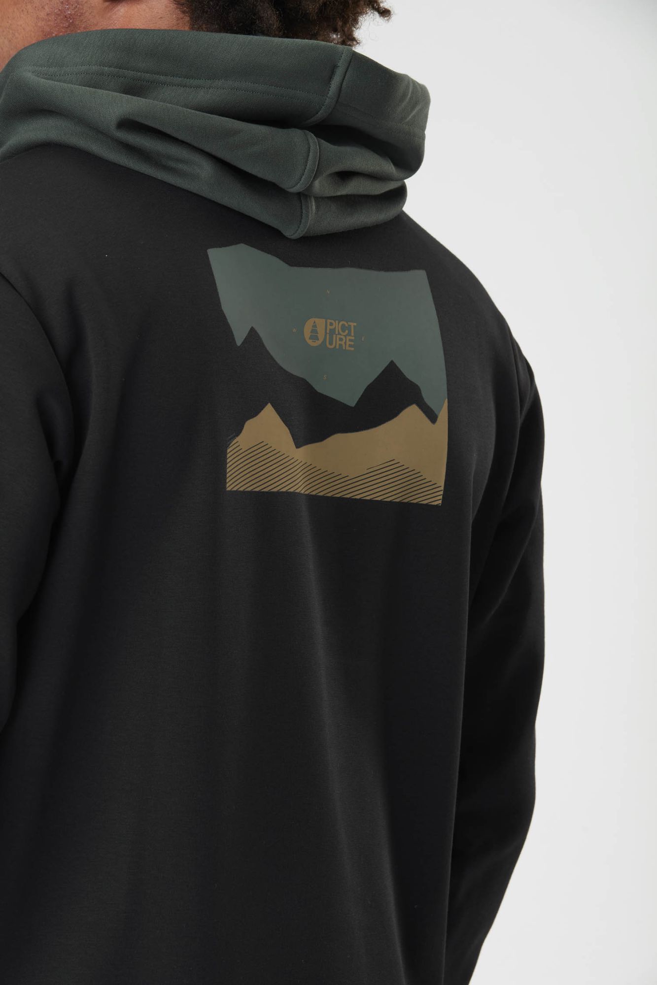 Picture Flack Tech Hoodie black black 3