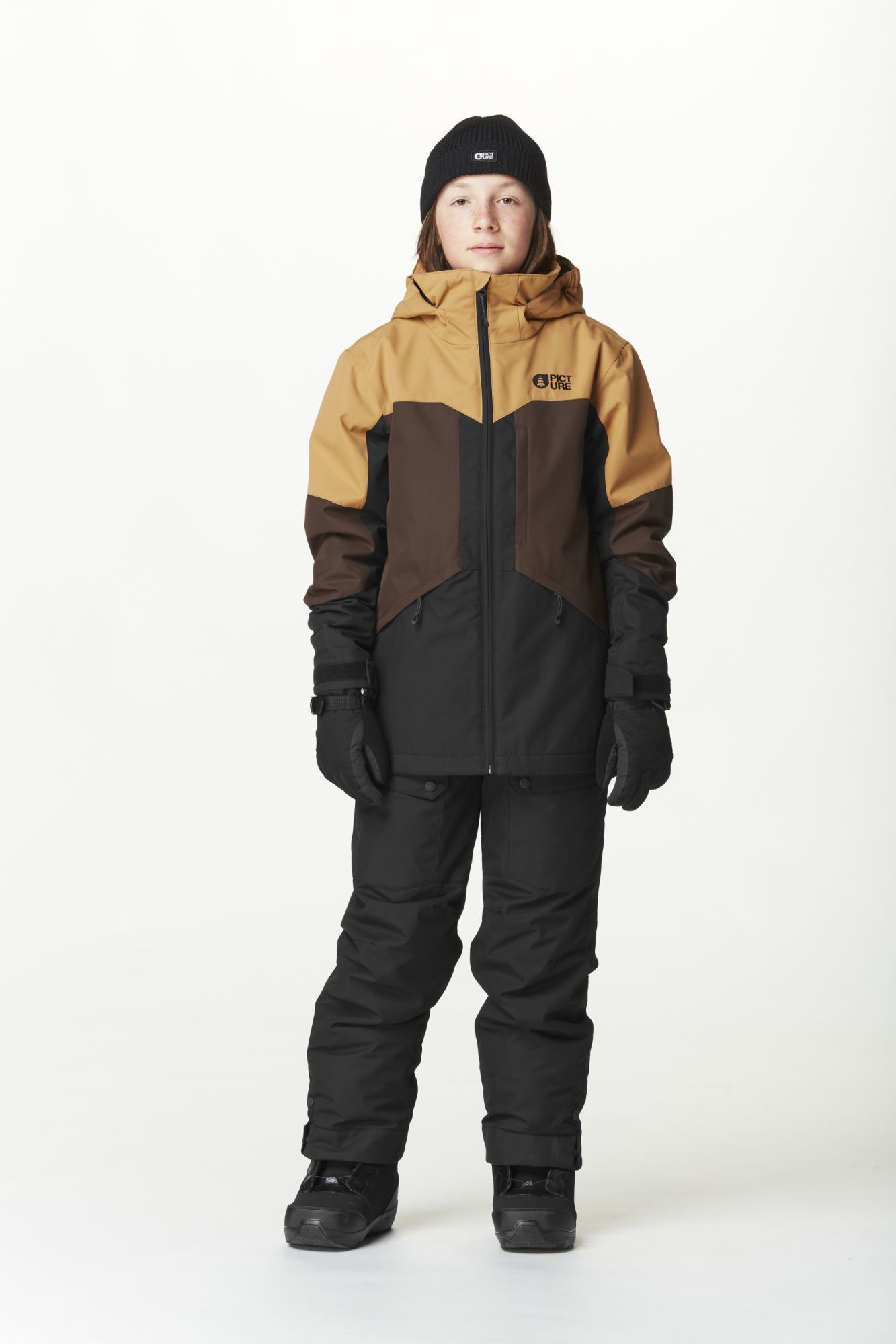 Picture JR Ninge Bib Pants black black 3