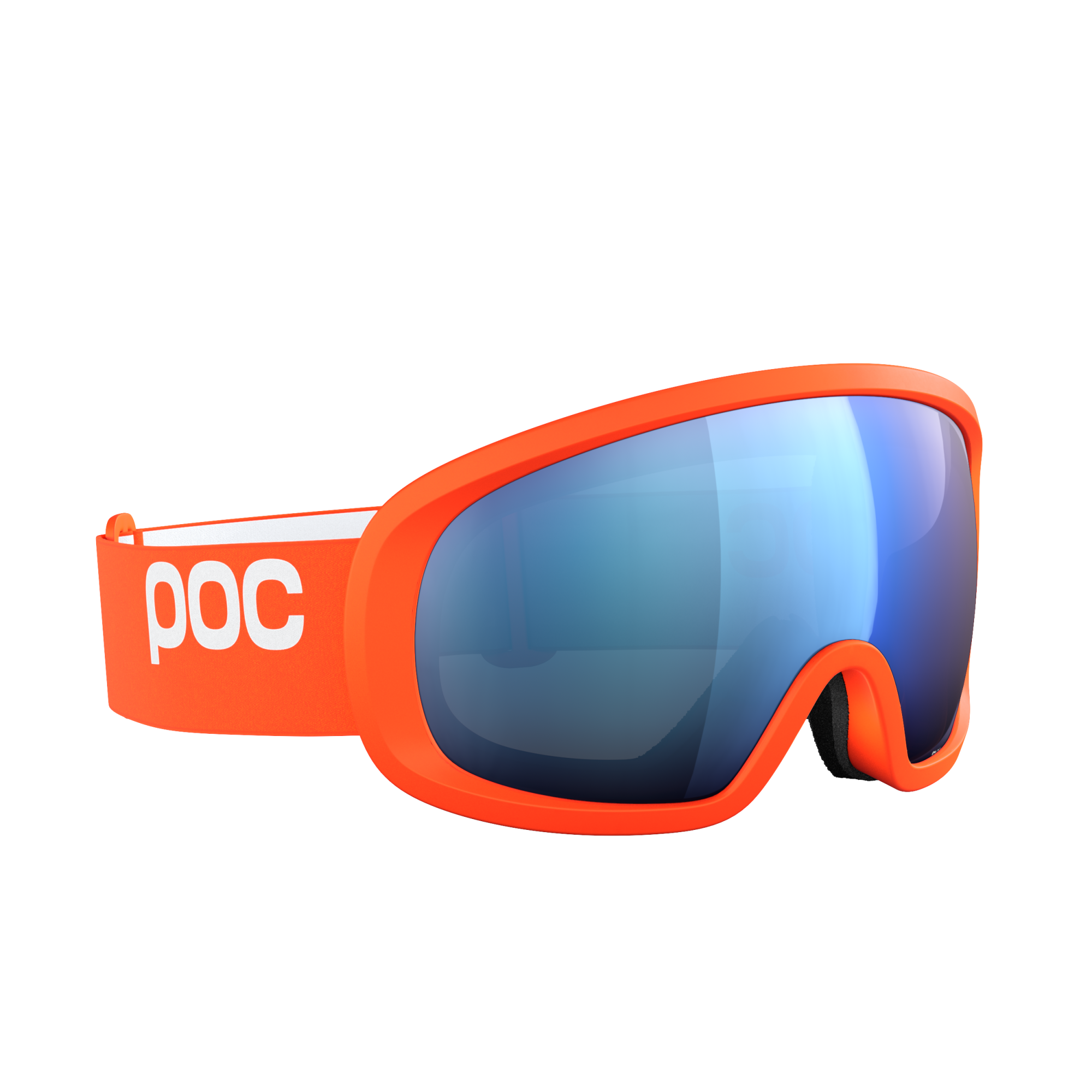 POC Fovea Mid zink orange/partly sunny blue 3