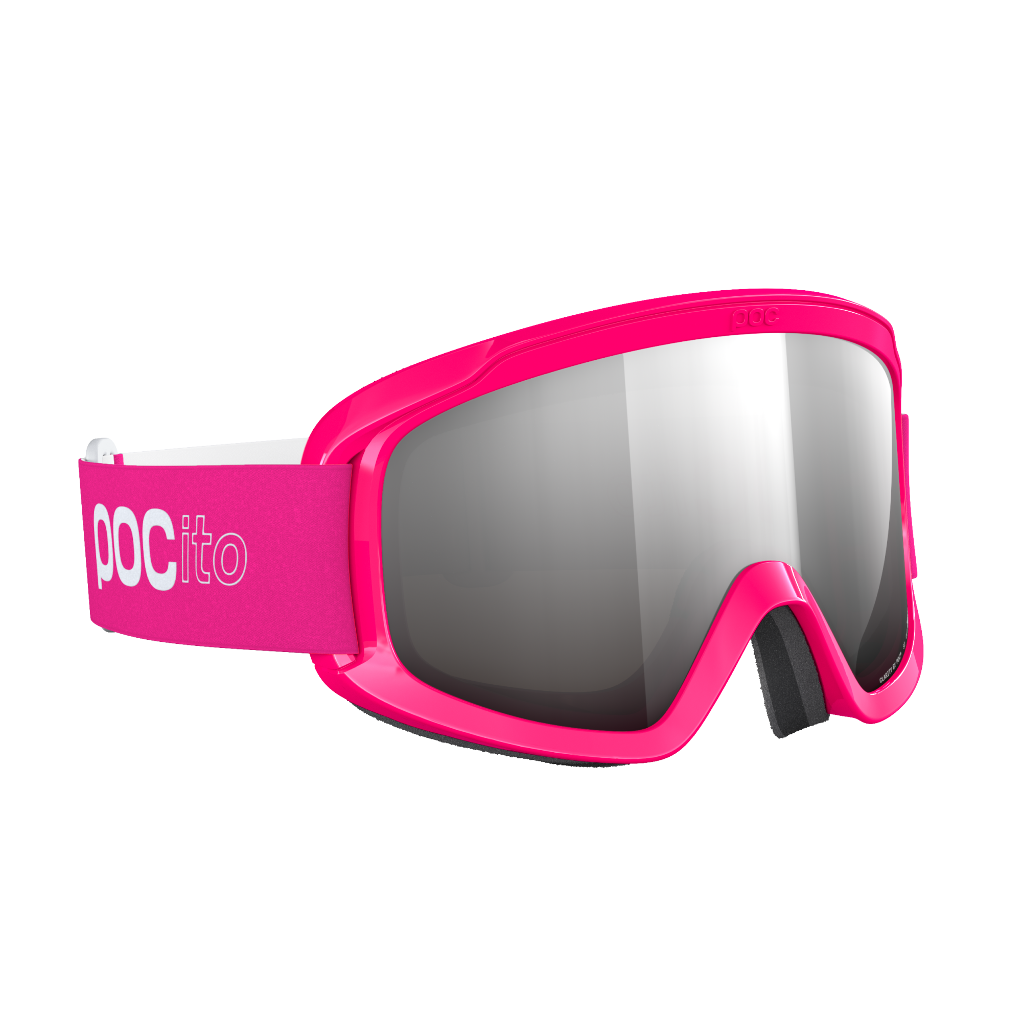 Poc Pocito Obsin fluorescent pink/partly sunny silver silver 3
