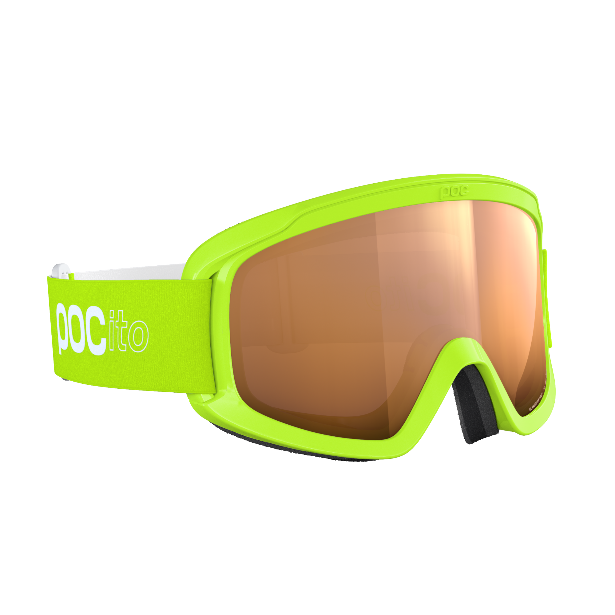 Poc Pocito Obsin fluorescent yellow-green/partly sunny light orange yellow-green 3