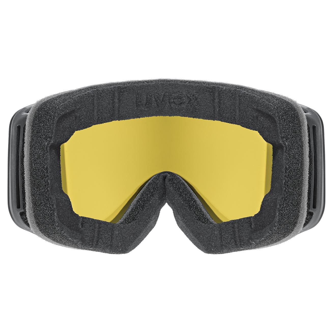 Uvex JR pwdr FM black matt dl/mirror green 3
