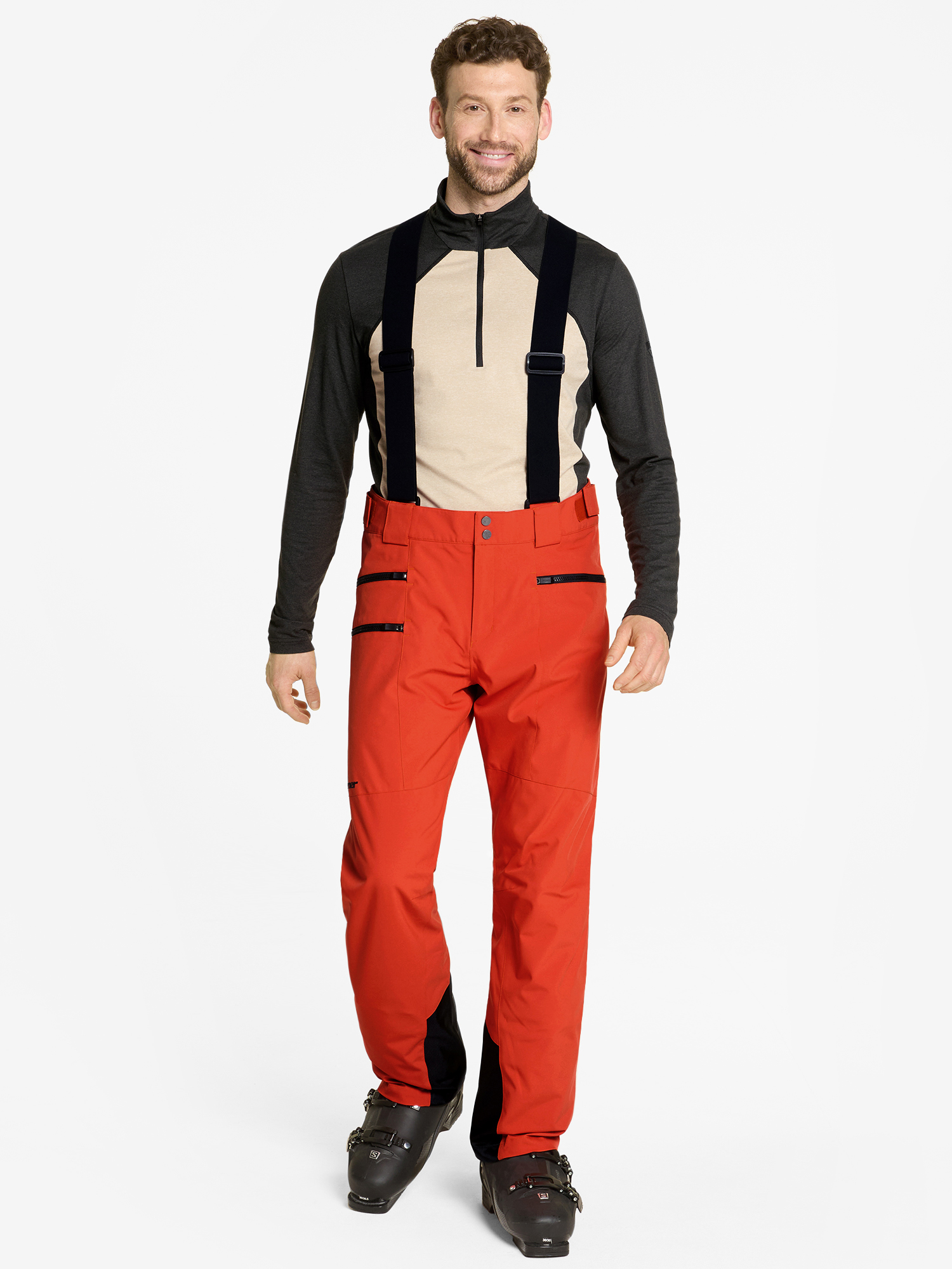 Ziener Tronador Pants orange pumpkin 3