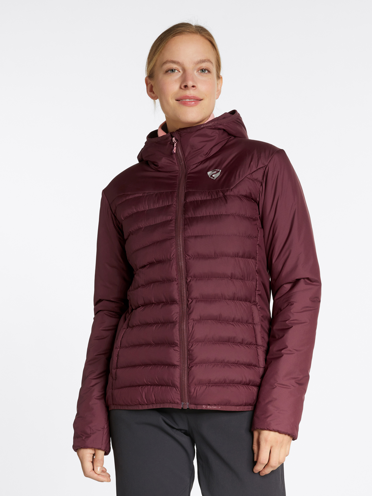 Ziener W Nantana Jacket velvet red red 3