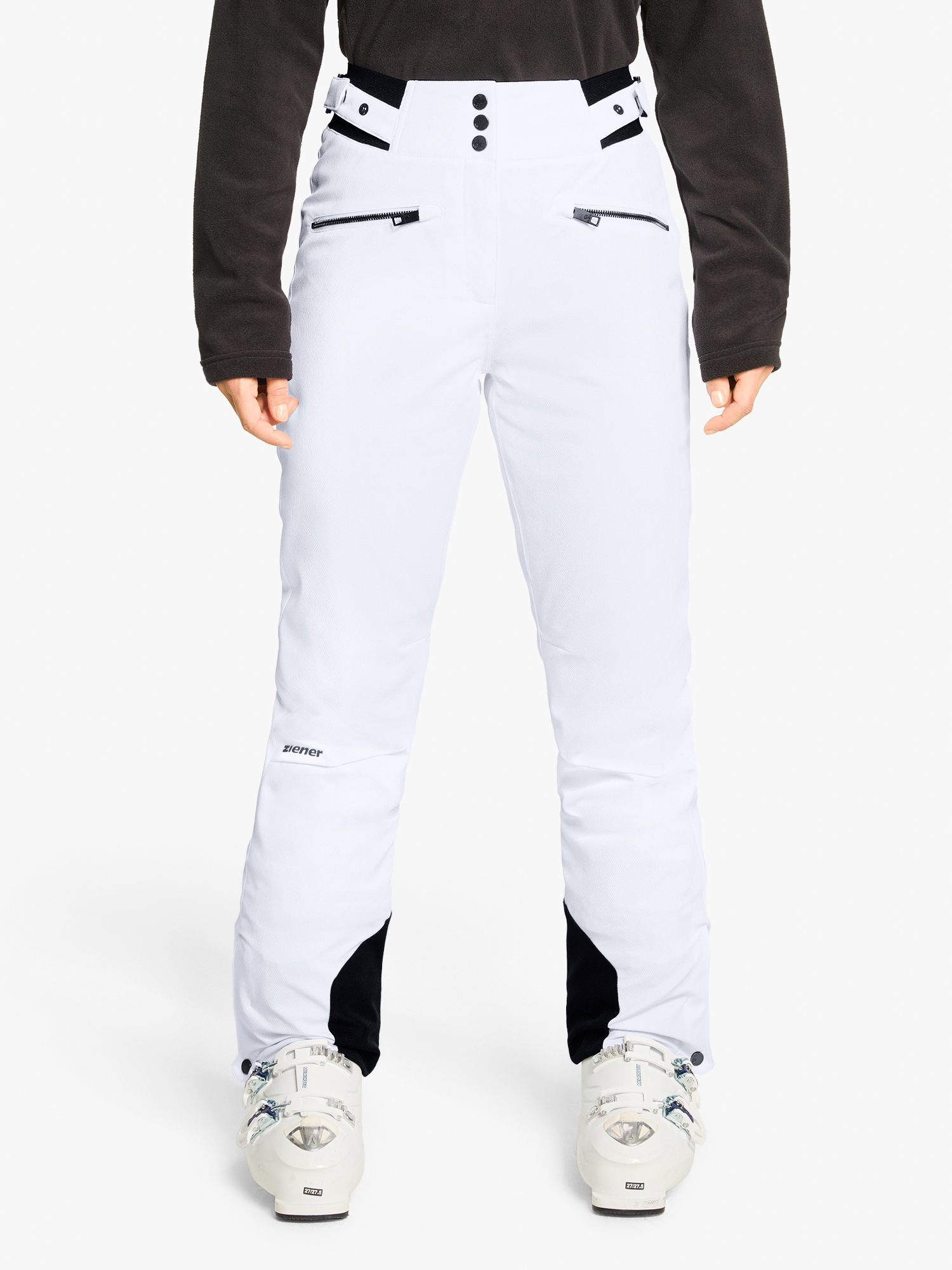 Ziener W Tilla Pants white 3