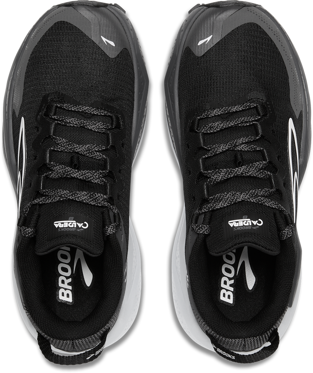 Brooks Caldera 8 black/blackened pearl/white black/black 4