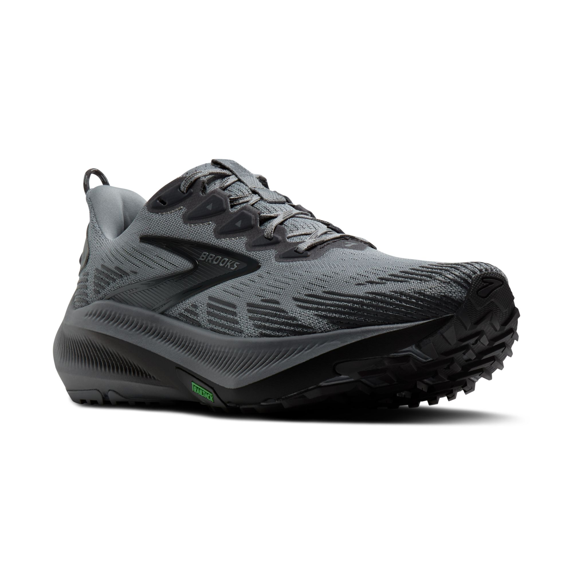Brooks Ghost Trail gray/gray/blackened pearl 4