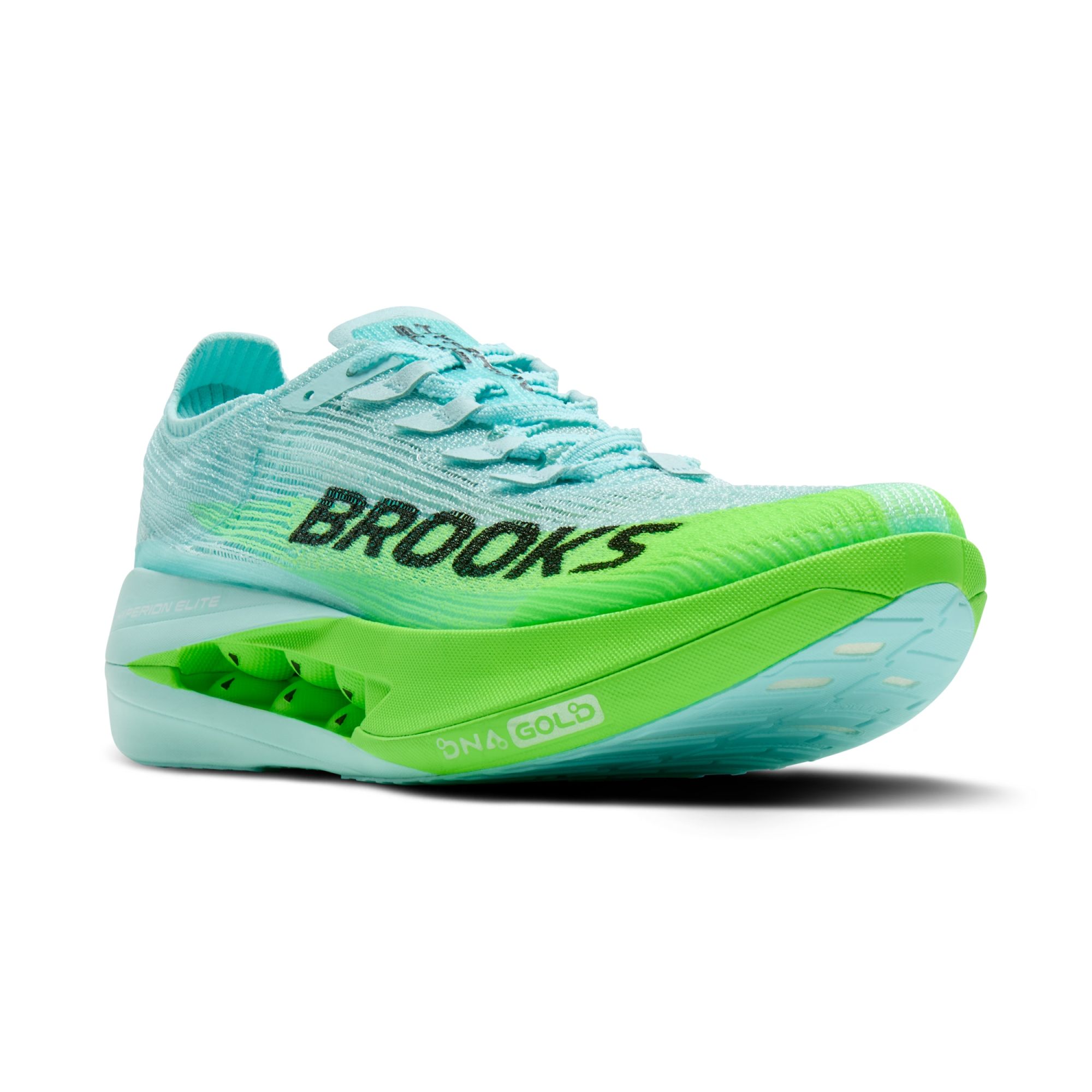 Brooks Hyperion Elite 5 limpet/black/green gecko 4