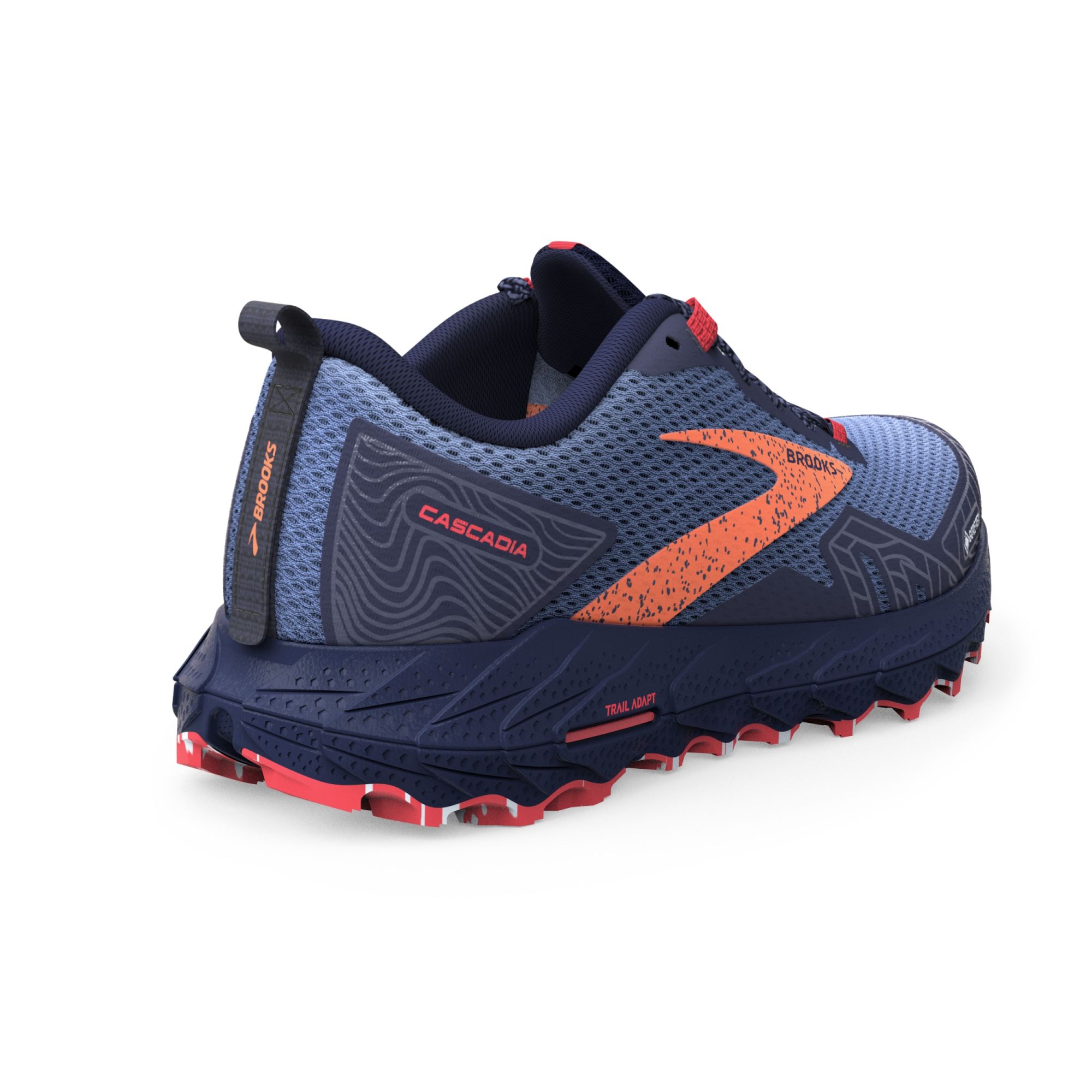 Brooks W Cascadia 17 GTX navy/bittersweet/peacoat navy 4