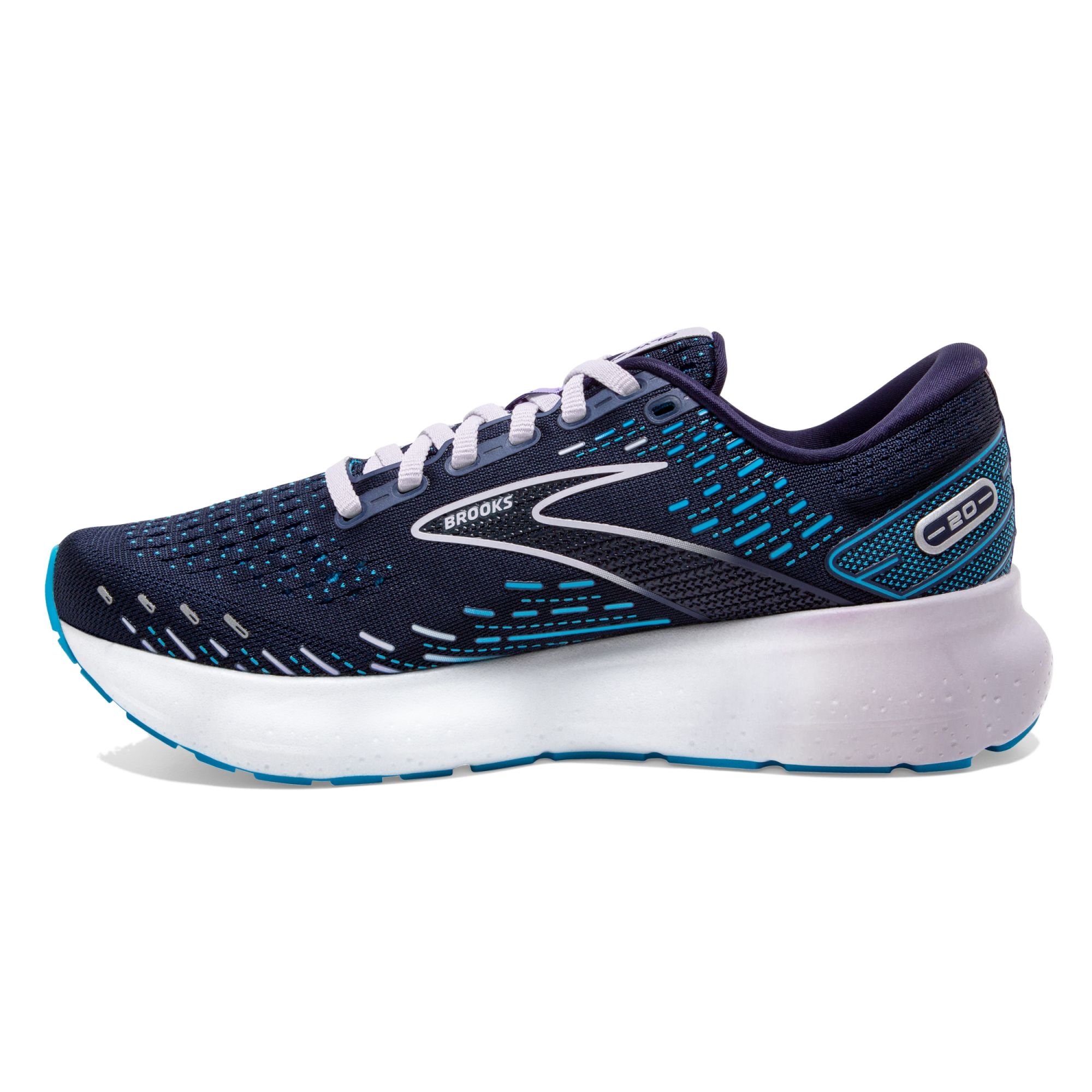 Brooks W Glycerin 20 peacoat/ocean/pastel lilac lilac 4