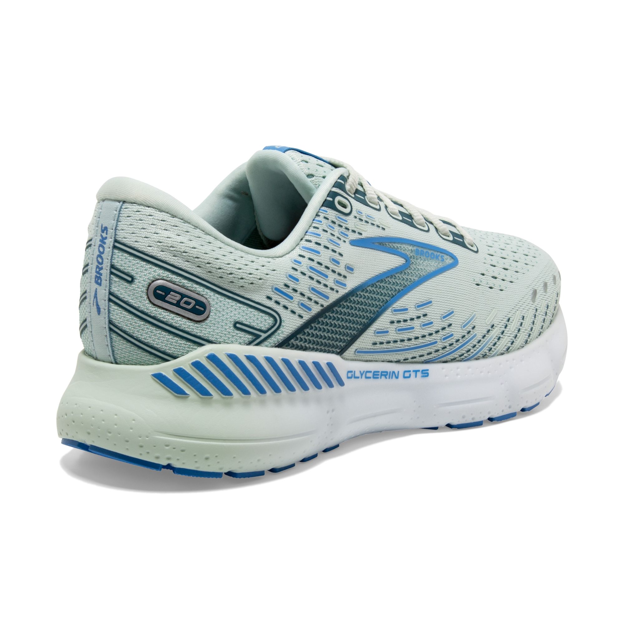 Brooks W Glycerin GTS 20 blue glass/marina/legion blue marin 4