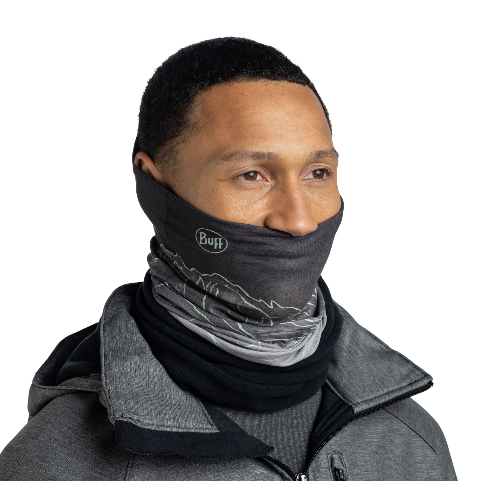 Buff Polar Multifunktionstuch unal grey-grey 4