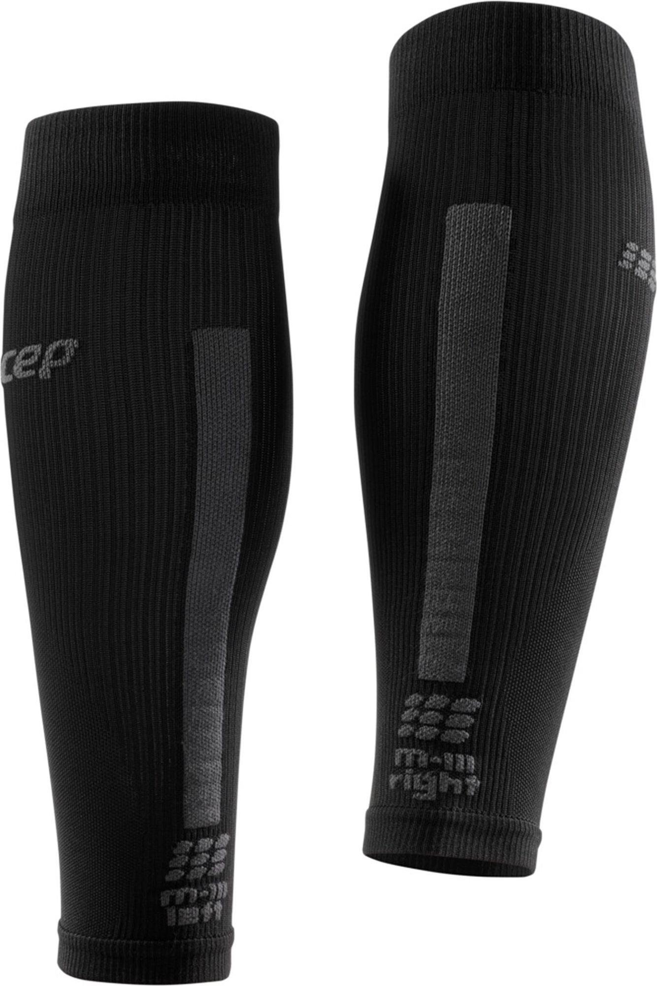 Cep W Compression Calf Sleeves 3.0 black/dark grey dark grey 4