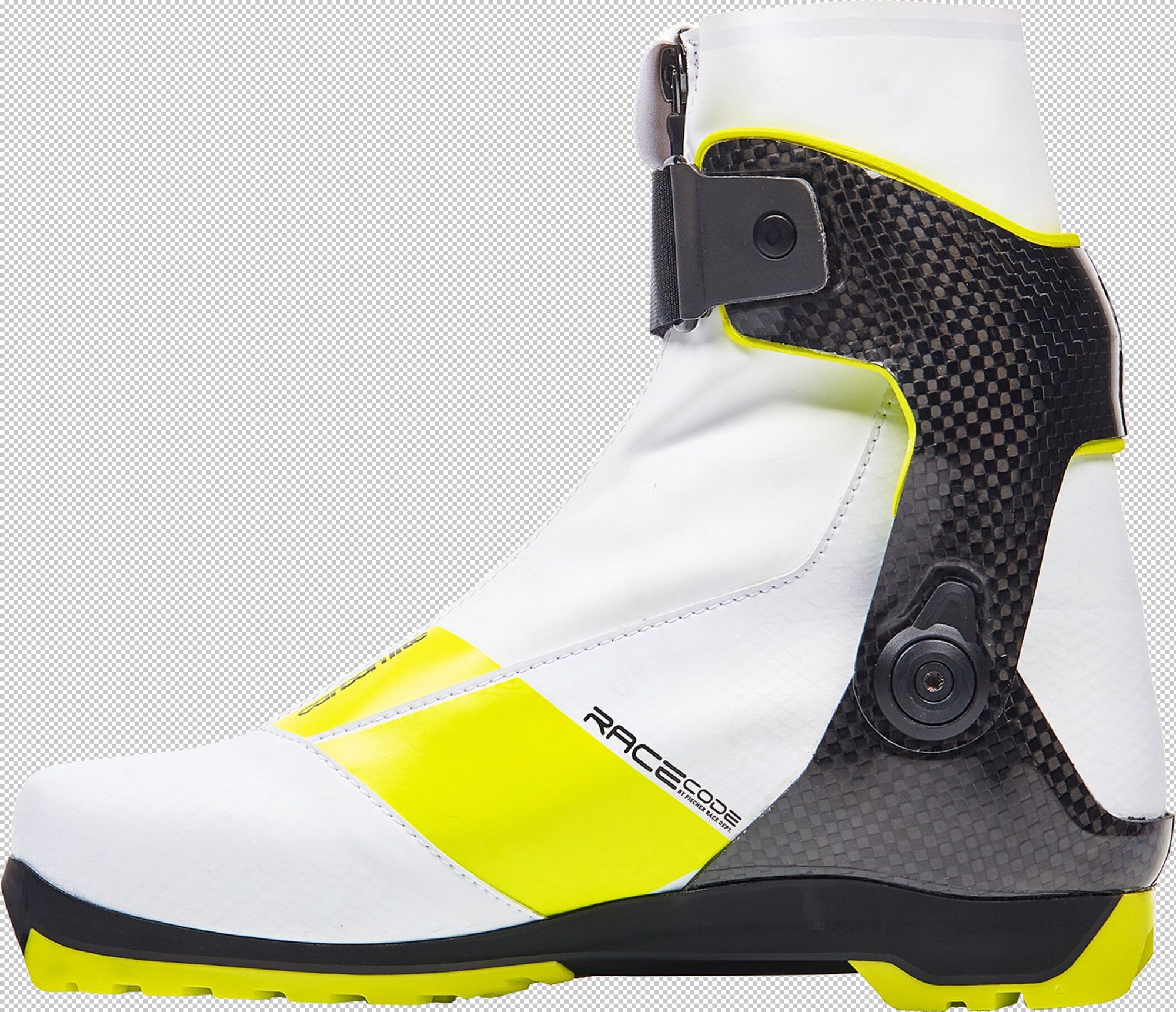 Fischer Nordic W Carbonlite Skate white/black/yellow white/black 4
