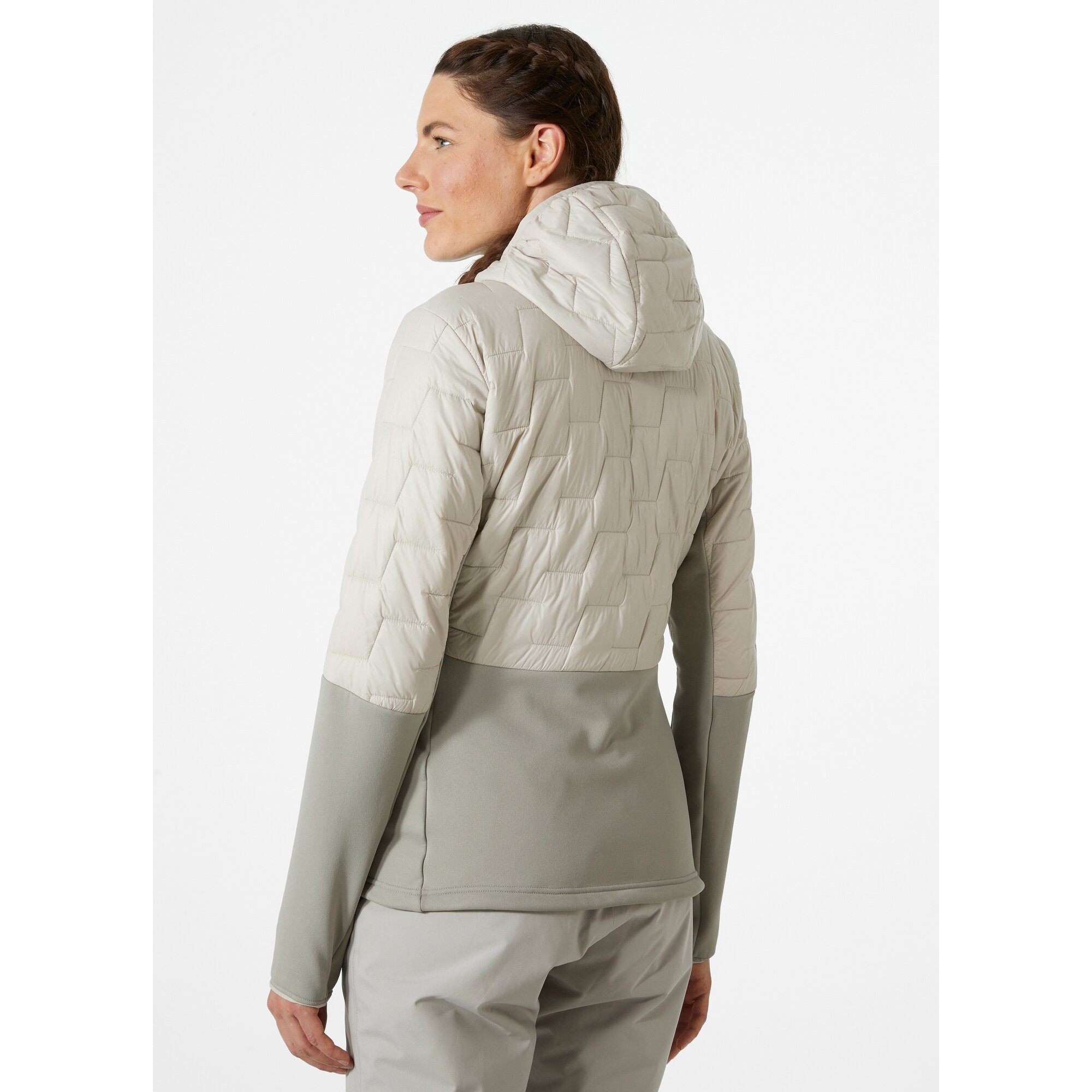 Helly Hansen W Lifaloft Hybrid Insulator Jacket mellow grey grey 4
