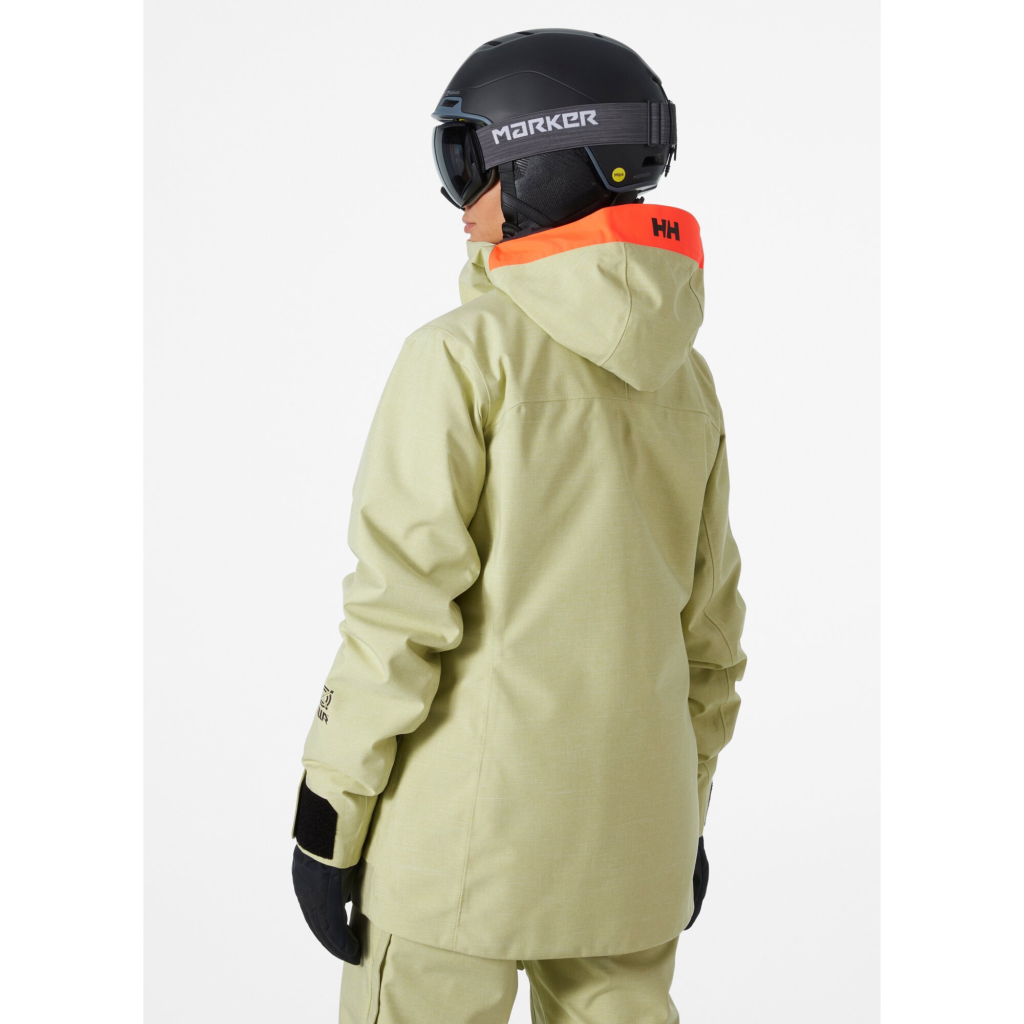 Helly Hansen W Powderqueen 3.0 Jacket iced matcha 4