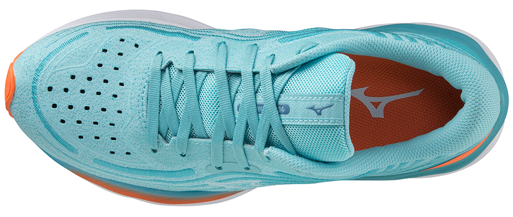 Mizuno W Wave Skyrise 4 antigua sand/white/light orange orange 4