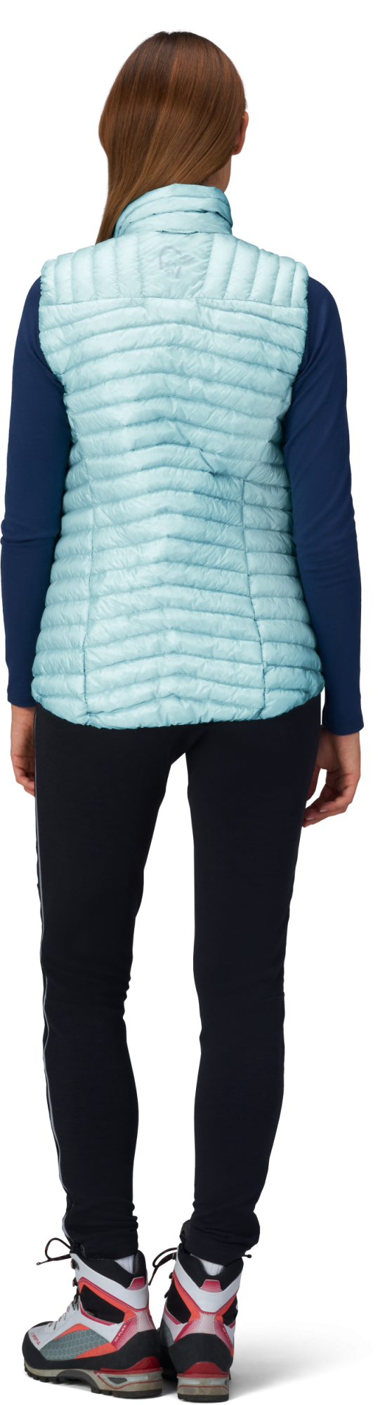 Norrona Trollveggen down800 super Light Vest clearwater 4