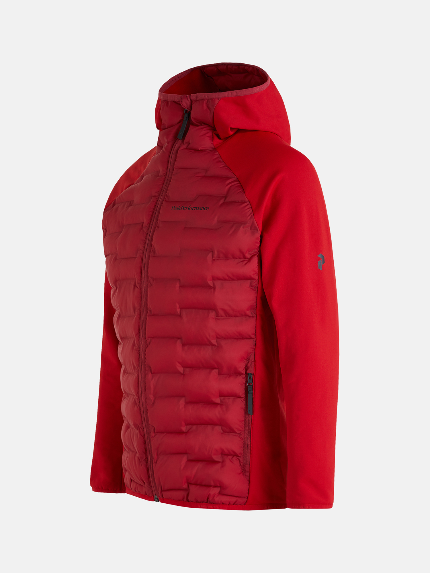 Peak Performance Argon Hybrid Hood Jacket rogue red red 4