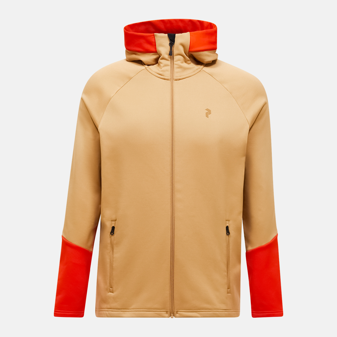 PeakPerformance Rider Essential Zip Hood sierra sand/solar burst 4