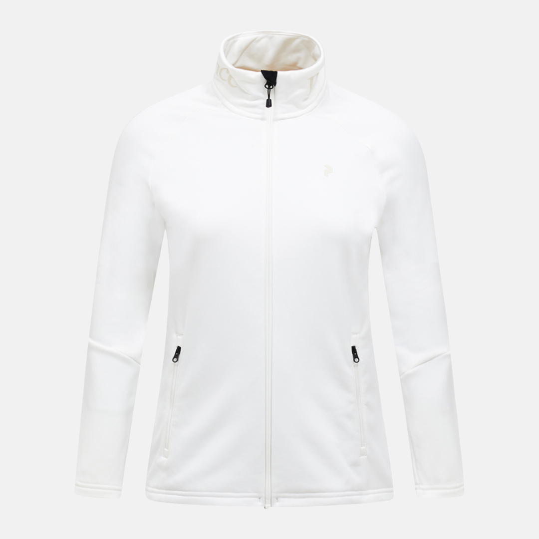 PeakPerformance W Rider Essentials Zip Jacket offwhite/offwhite 4