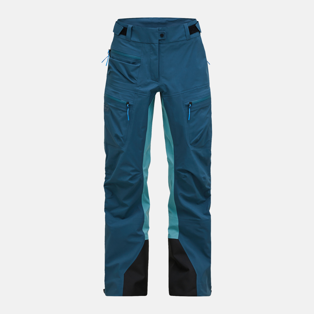 PeakPerformance W Vislight GTX C-Knit 3L Pant mountain lake/deluded vision 4