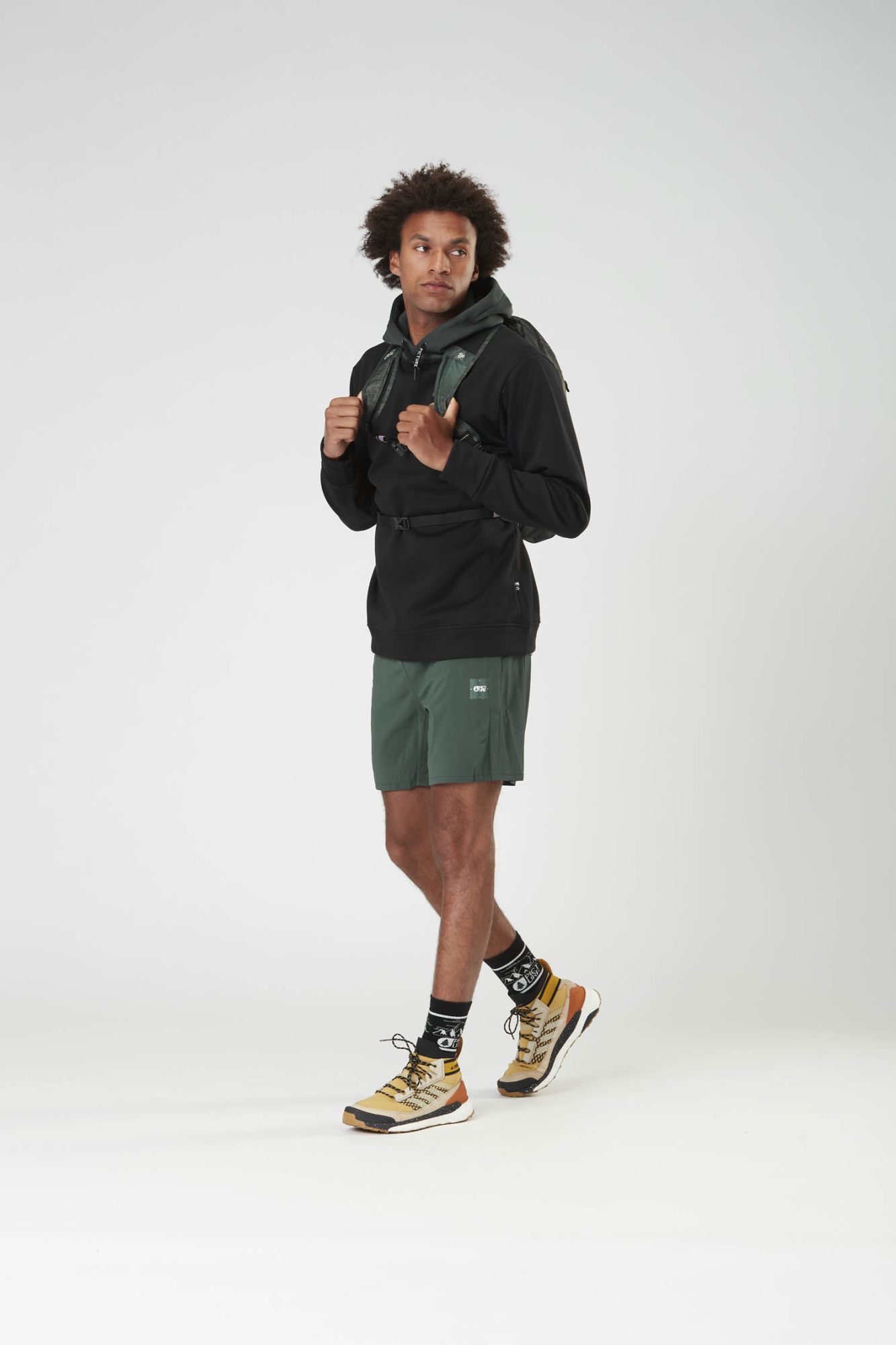 Picture Flack Tech Hoodie black black 4