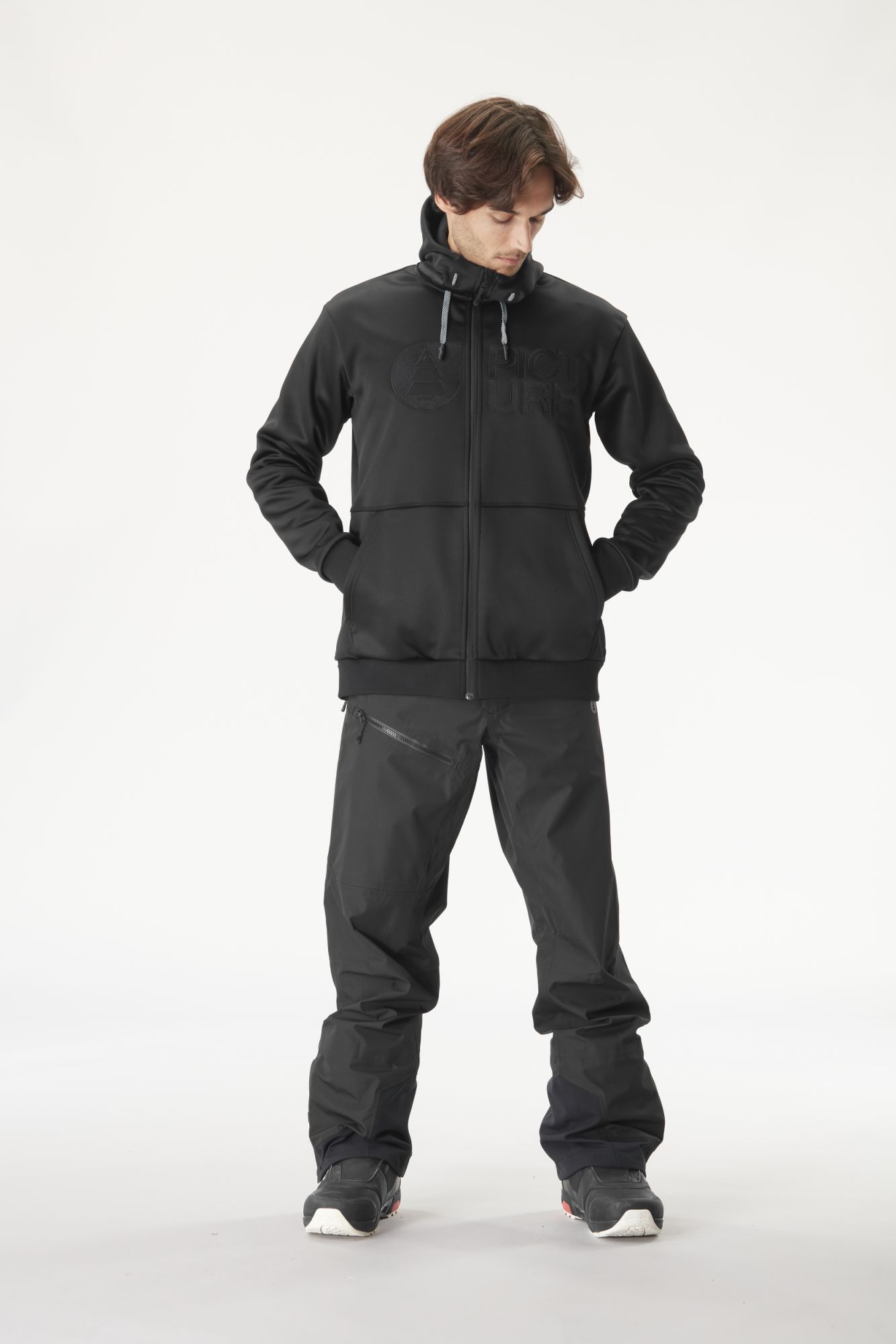 Picture Park Zip Tech Hoodie black black 4